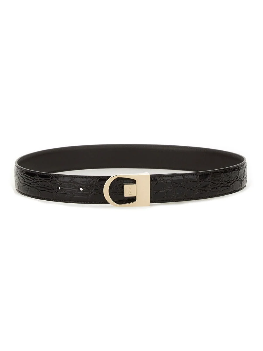 Saint Laurent Women Reversible Belt - 1
