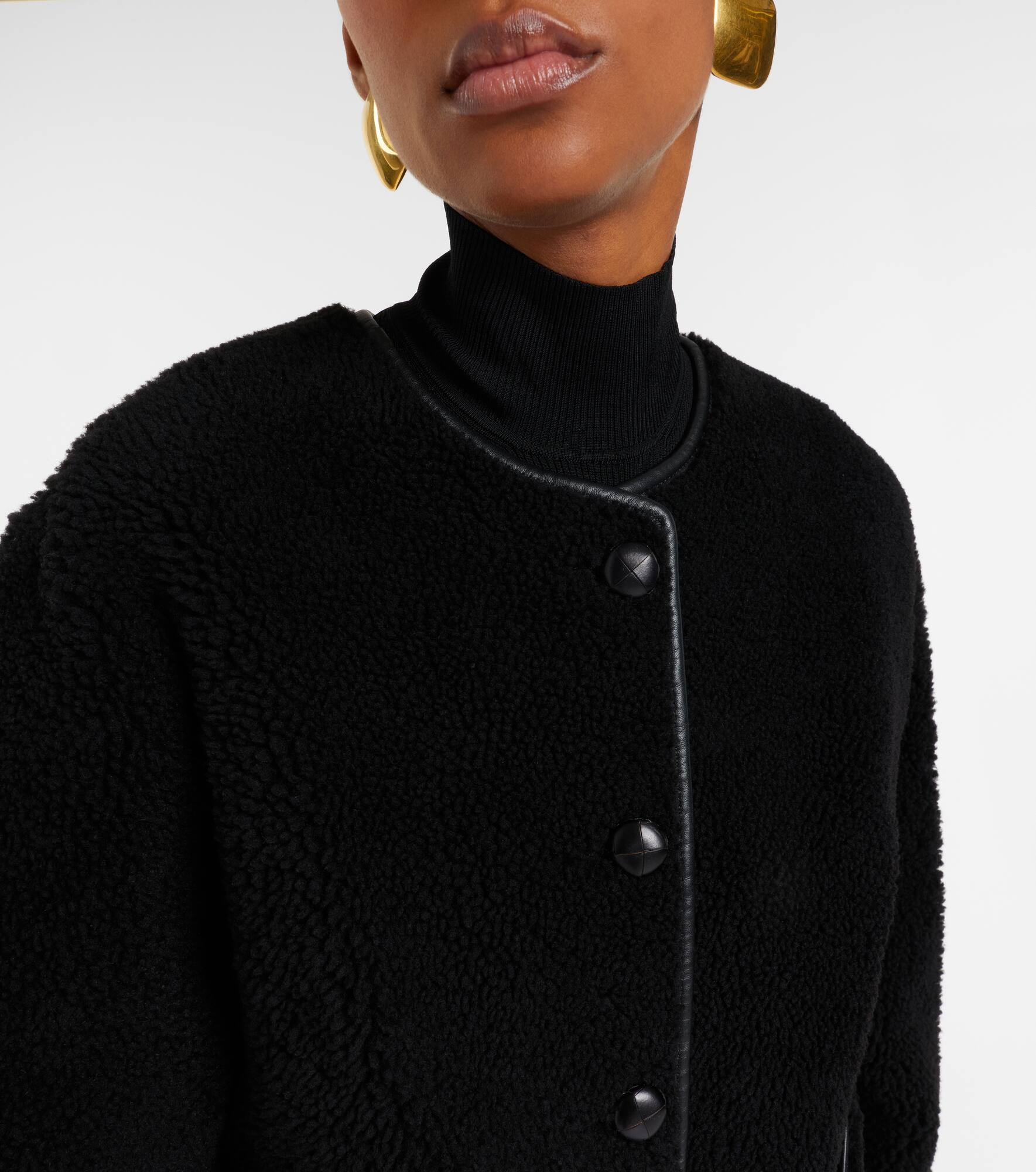 Gliss reversible shearling jacket - 4