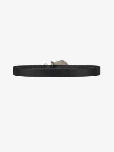 Givenchy COWBOY BELT IN LEATHER outlook