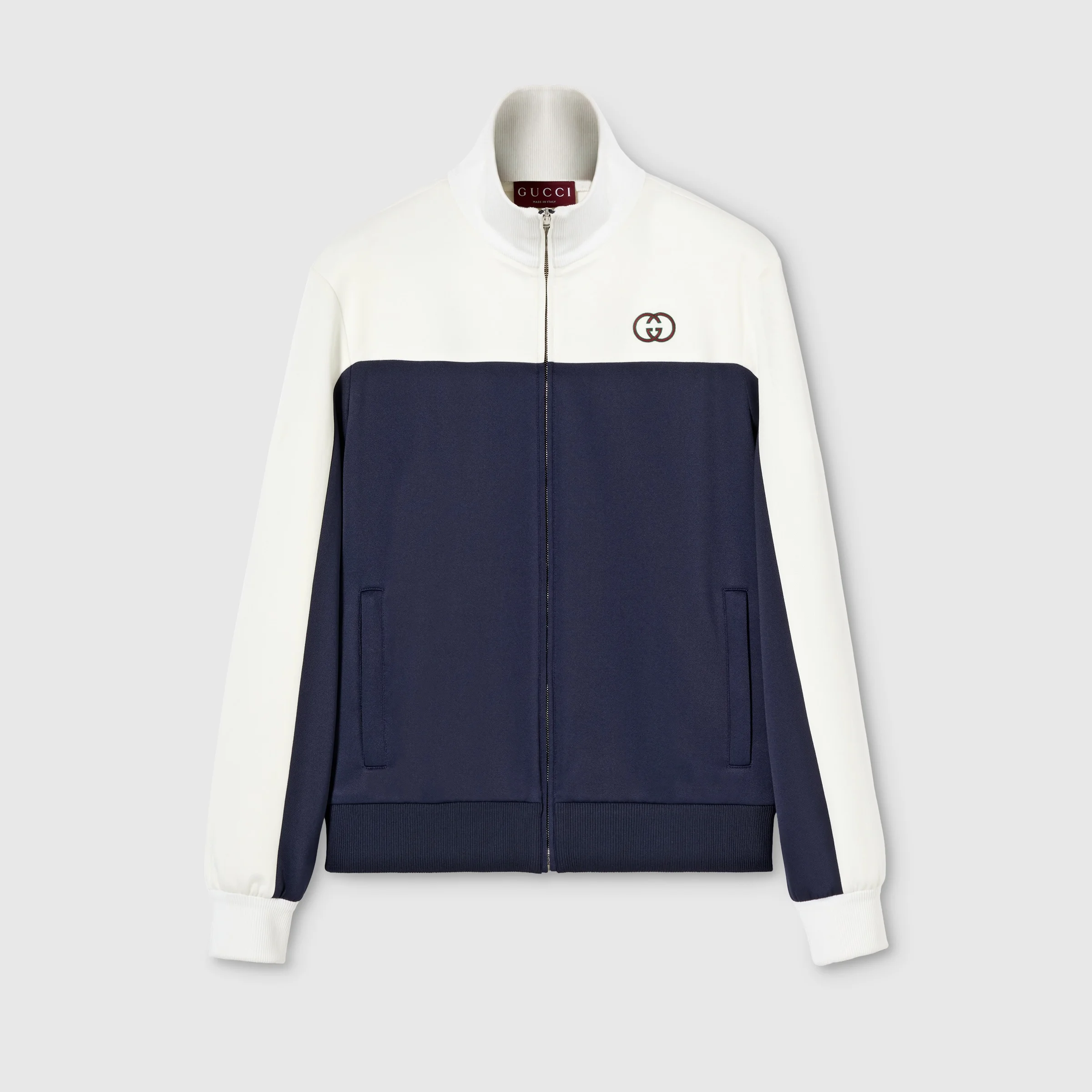 Technical jersey zip jacket - 1