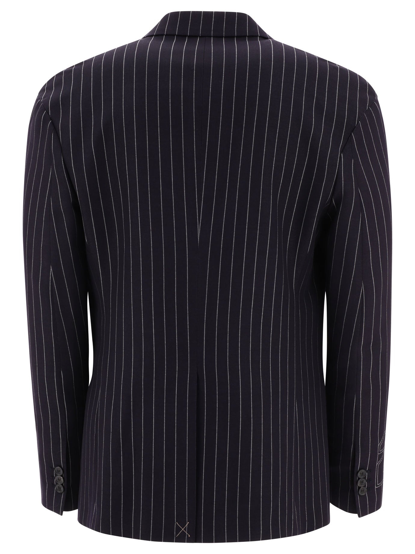 Off-white Pinstriped Blazer - 2