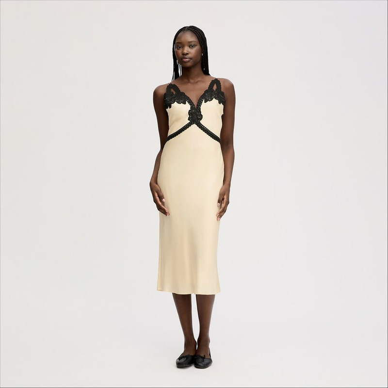 Lace Trim Cami Dress 3
