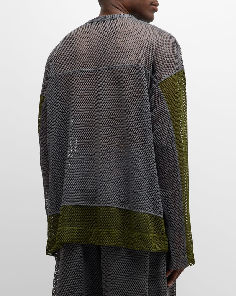 Men's Henland Bicolor Mesh T-Shirt 4