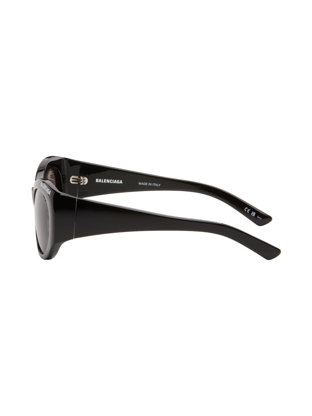 Black Etched Sunglasses - 3