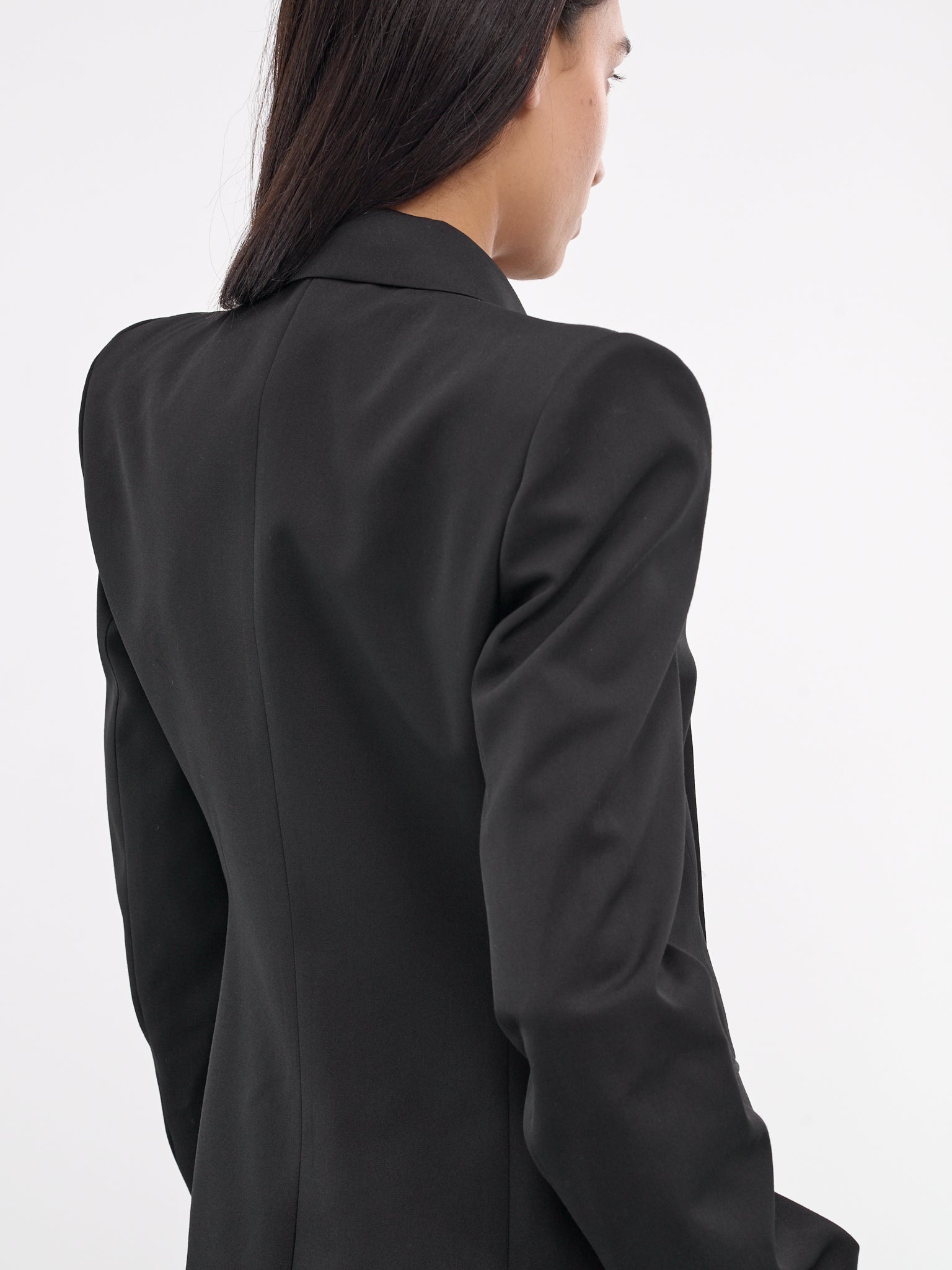 Double-Breasted Tailored Coat - 4