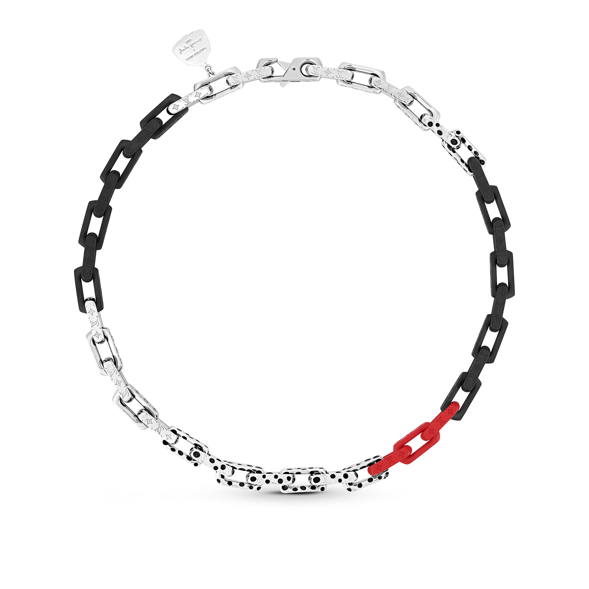 LV x YK Monogram Chain Necklace - 5