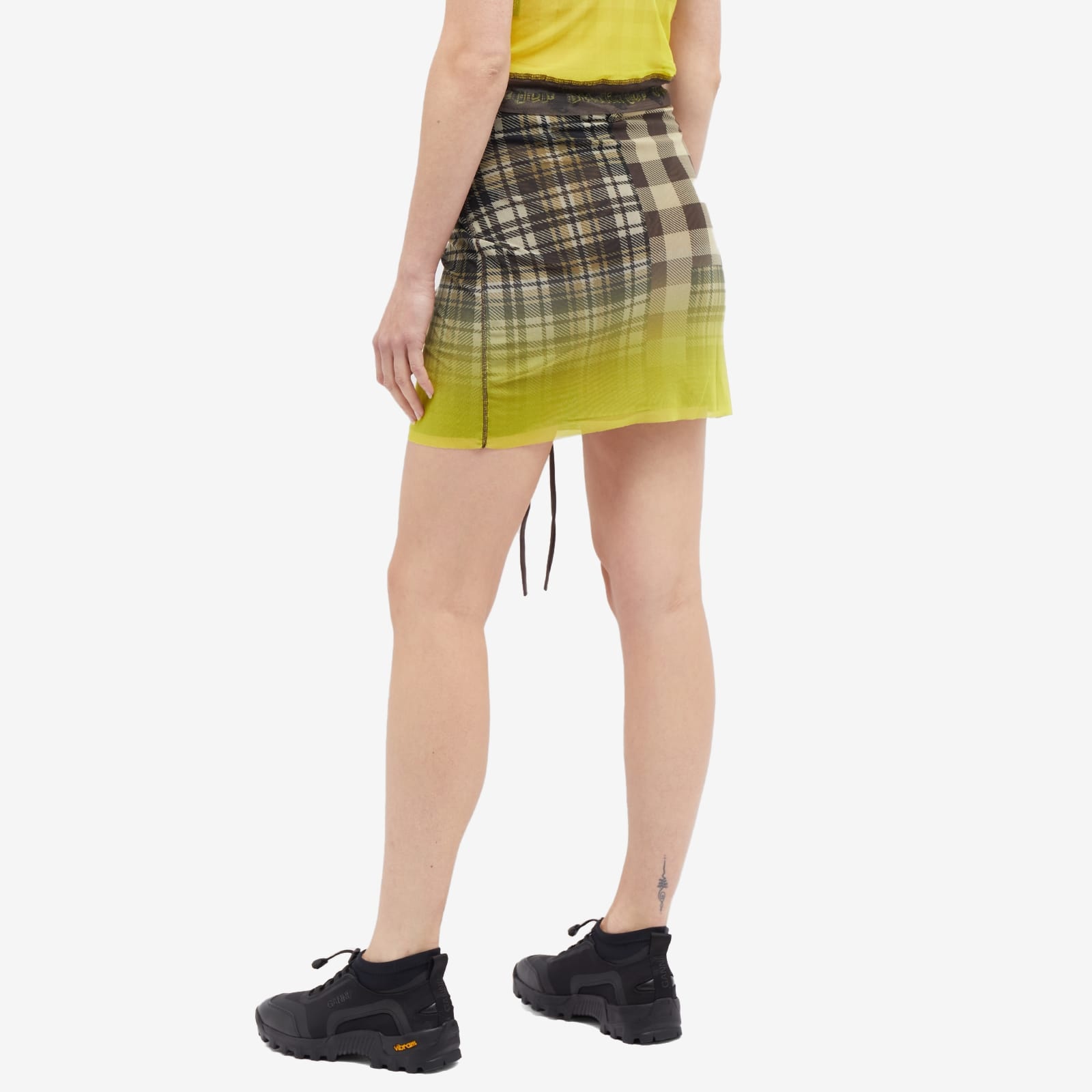 Ottolinger Mesh Wrap Mini Skirt - 3
