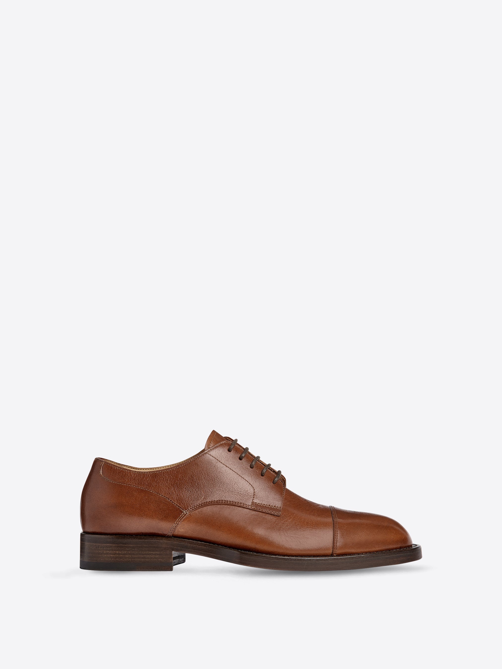 LEATHER DERBY SHOES - 2