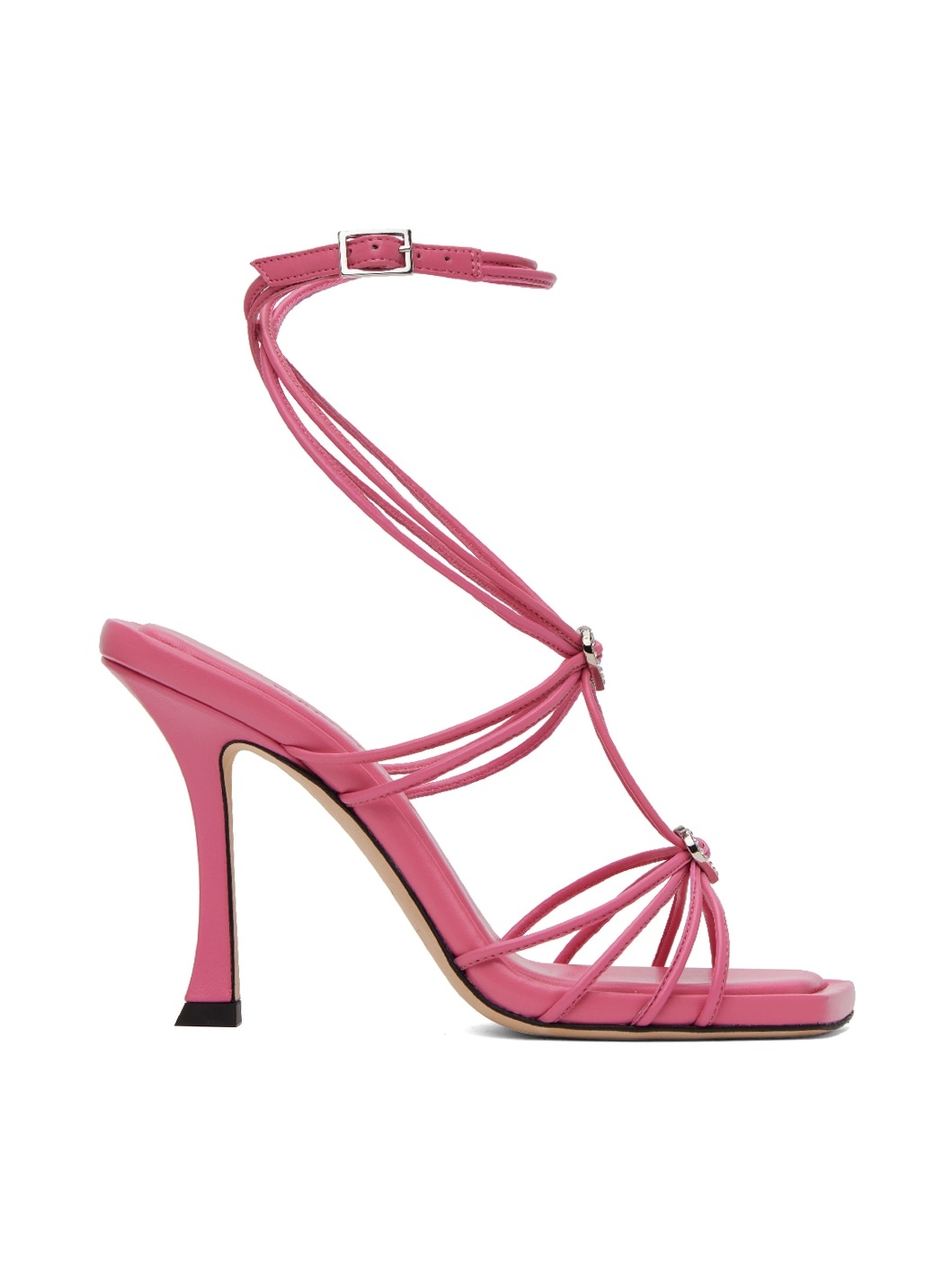 Pink Indiya 100 Heeled Sandals - 1