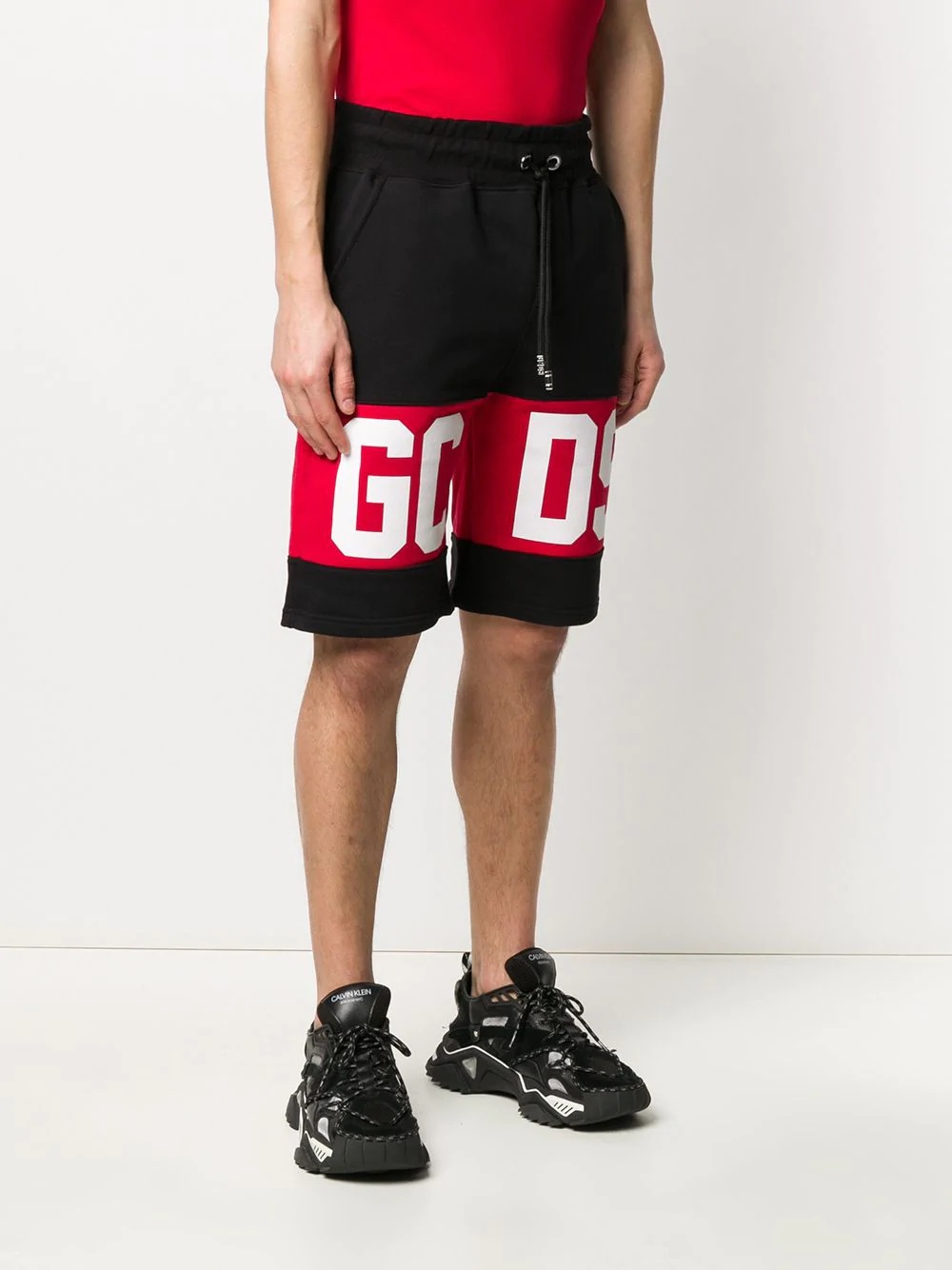 logo panel track shorts - 3