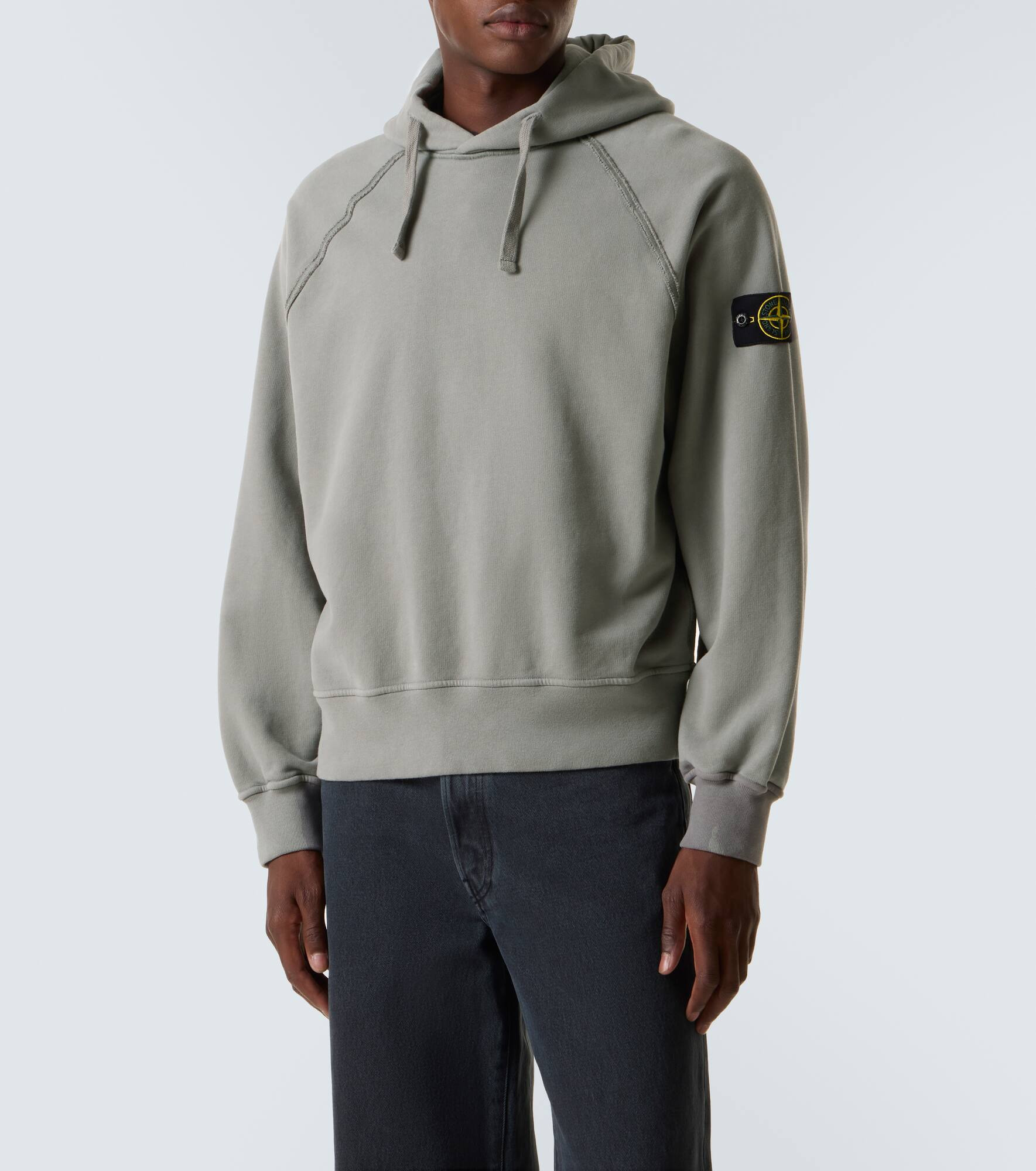 Compass cotton jersey hoodie - 3