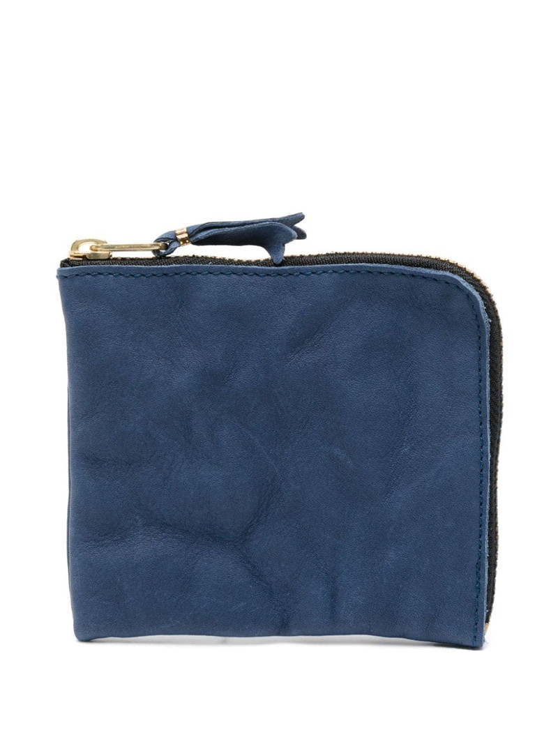 zipped leather wallet 1