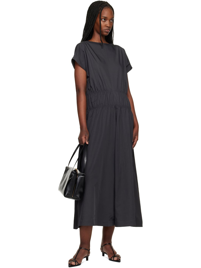 Studio Nicholson Gray Simos Midi Dress outlook