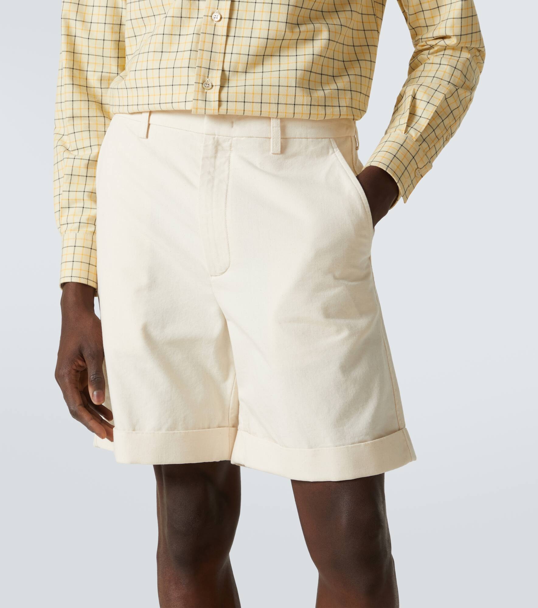 Denim Bermuda shorts - 5