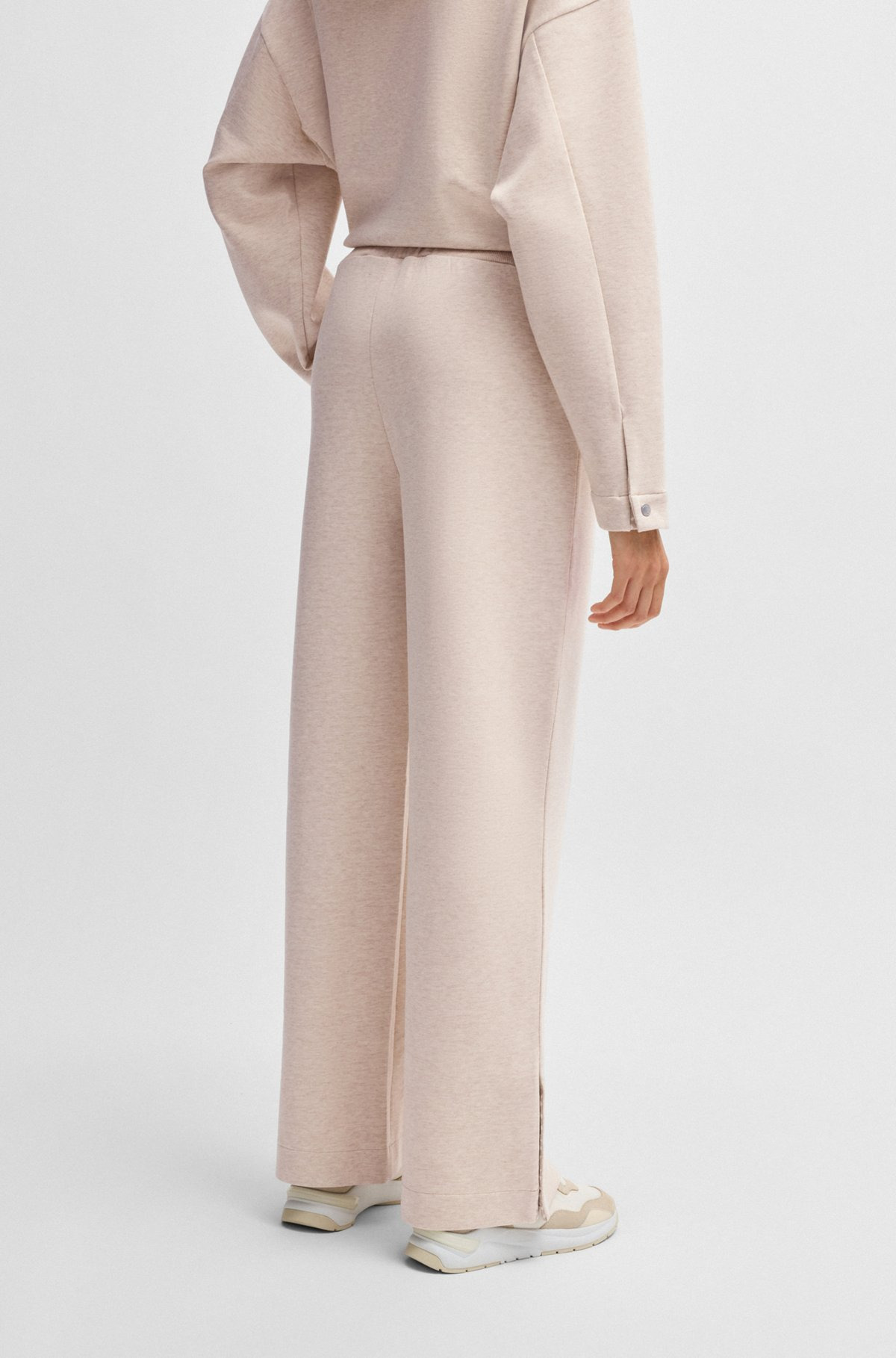 TRACKSUIT BOTTOMS WITH DOUBLE B MONOGRAM - 4