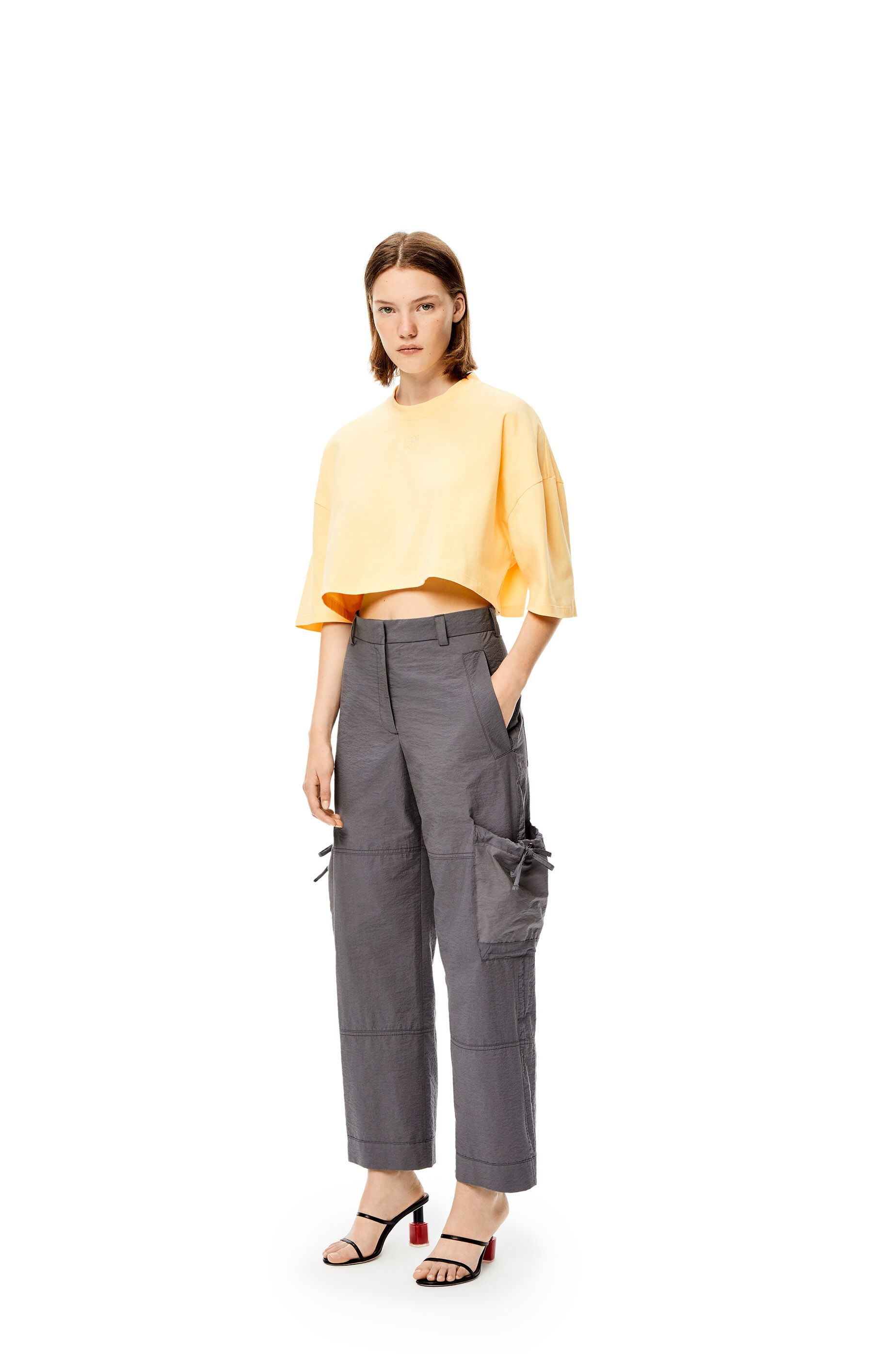 Cargo trousers in cotton and polyamide - 2