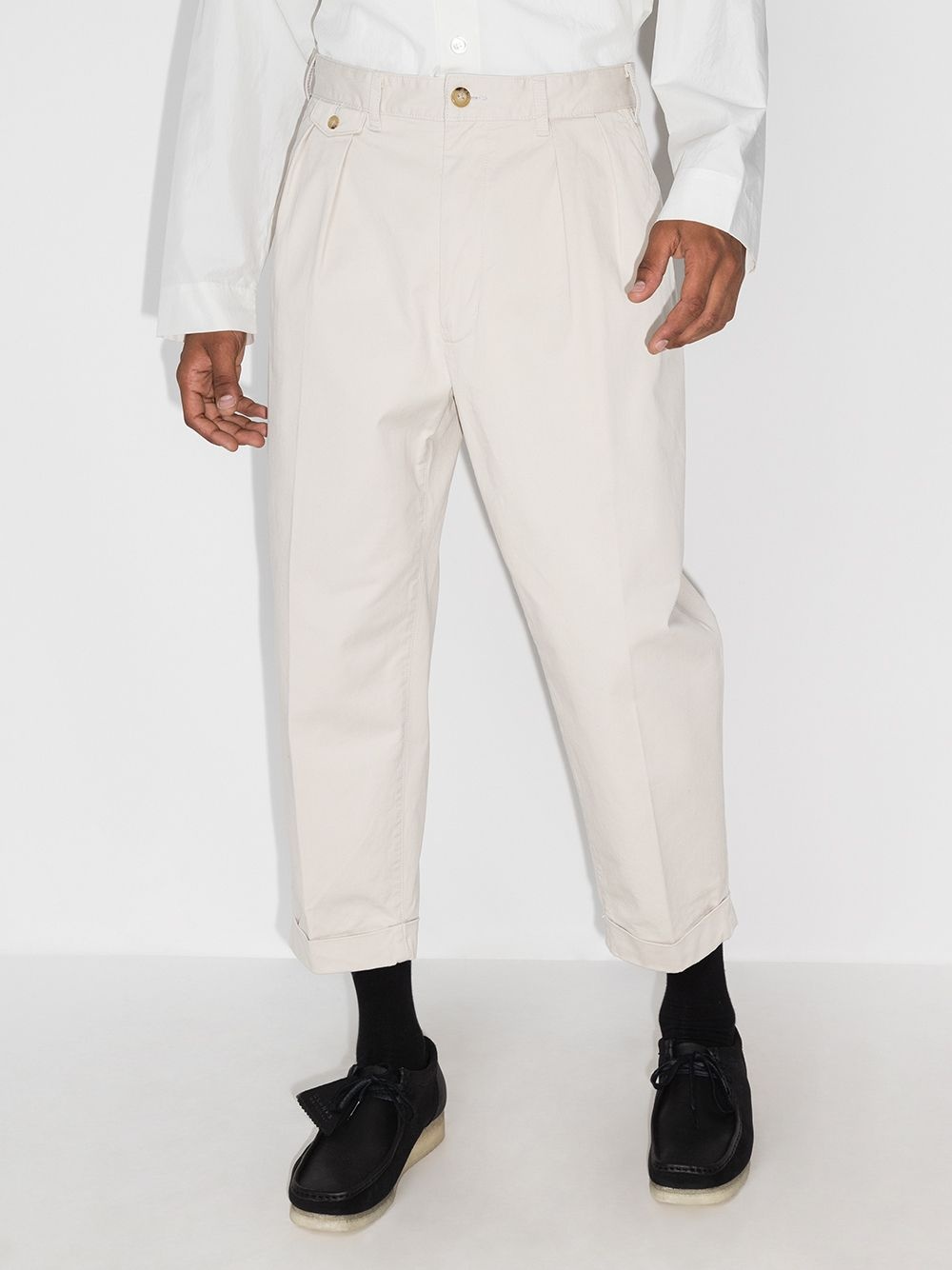 double pleated chinos - 2