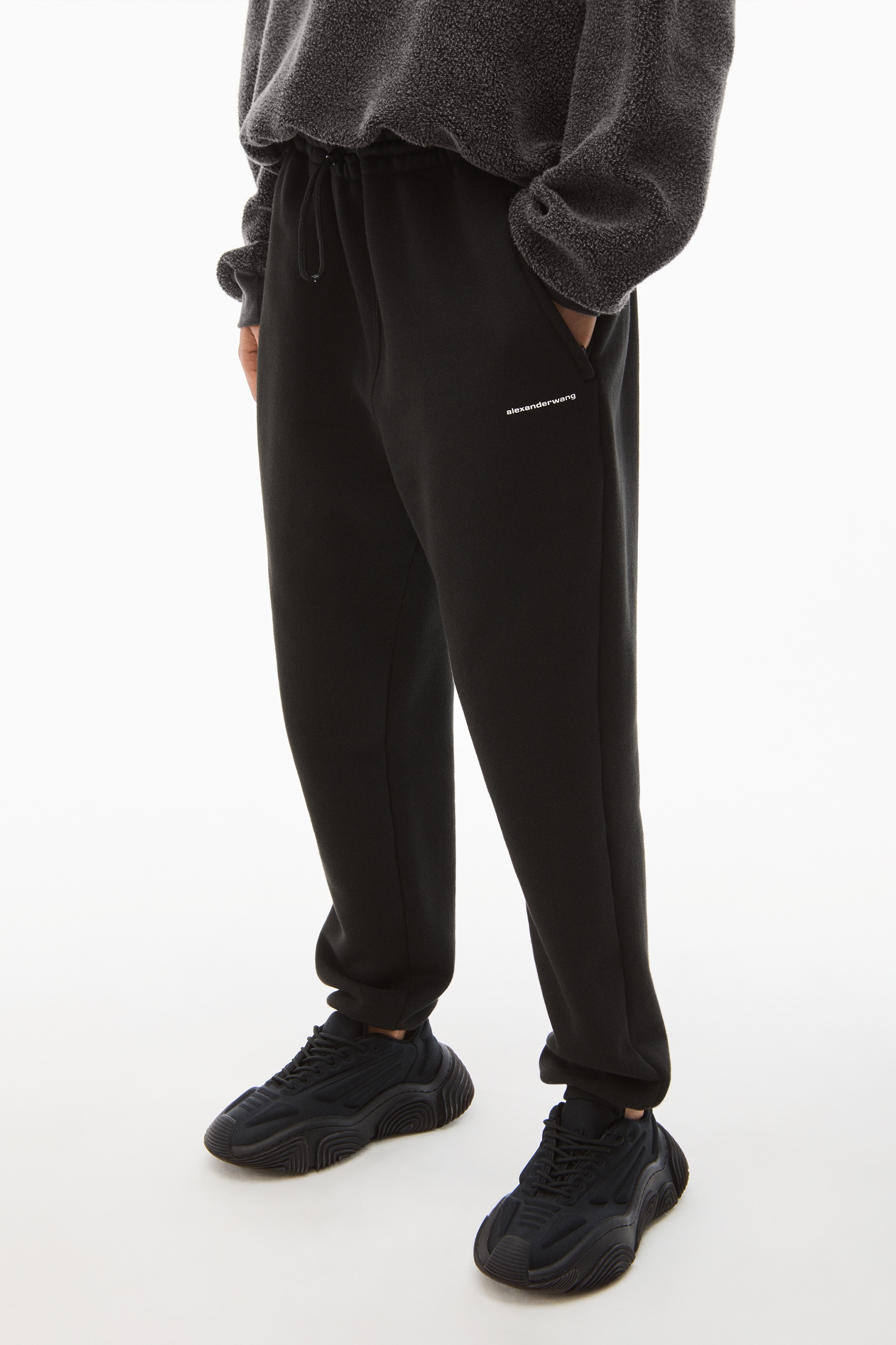 SWEATPANT IN DENSE FLEECE - 3