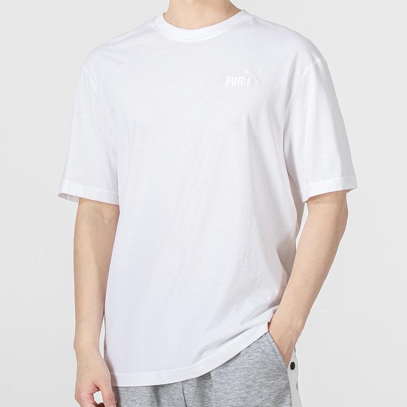 PUMA Ess+ Relaxed T-Shirt 'White' 849529-02 - 3