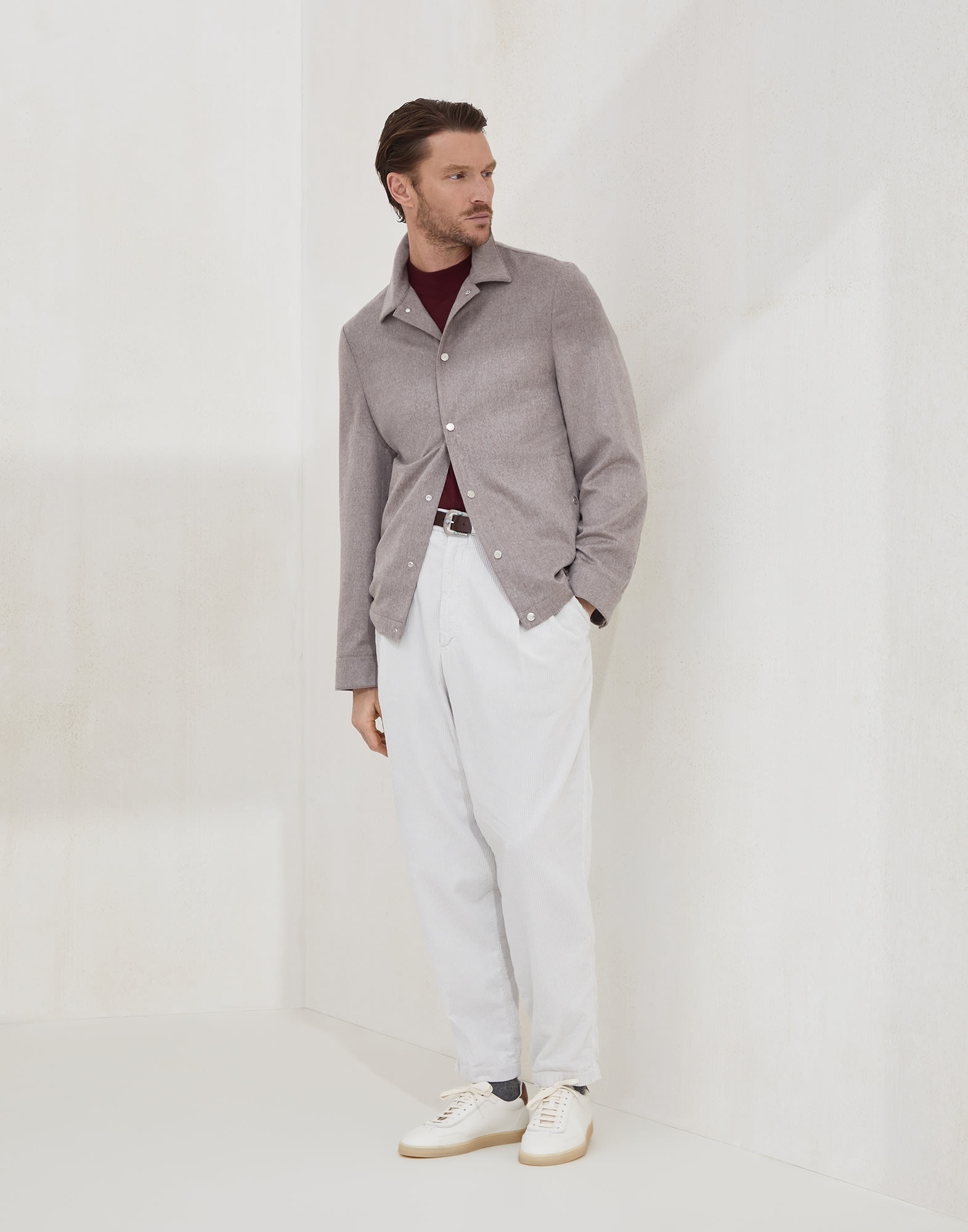 Silk and cotton lightweight sweater - 5