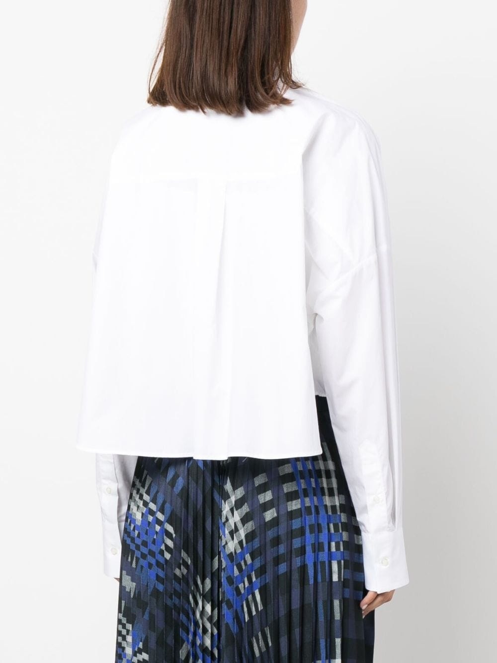 sequin-embellished cat cotton shirt - 4