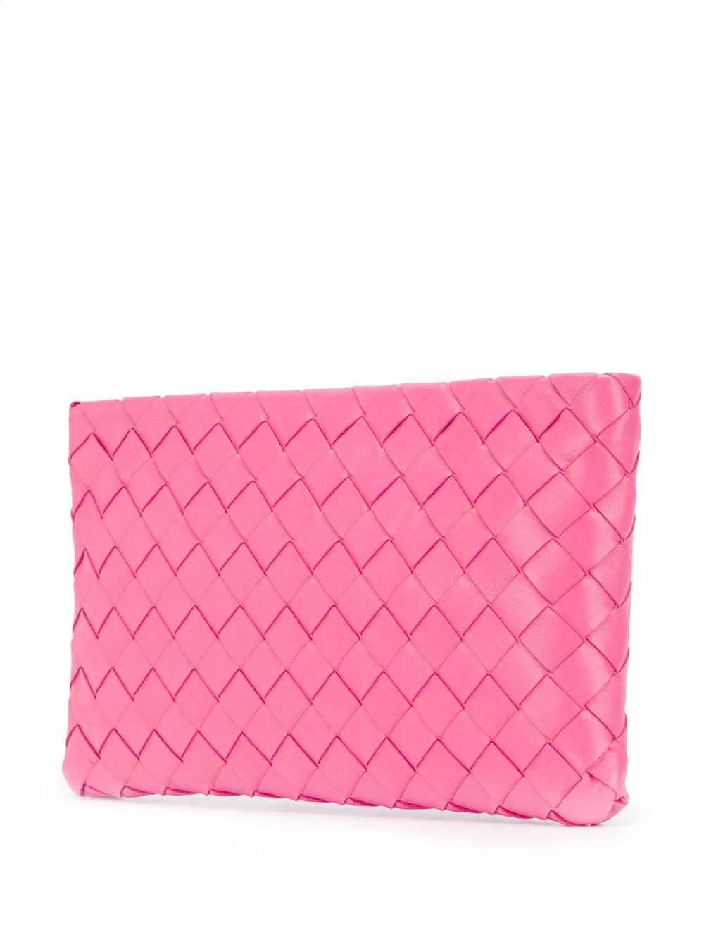 Intrecciato weave make up bag - 3