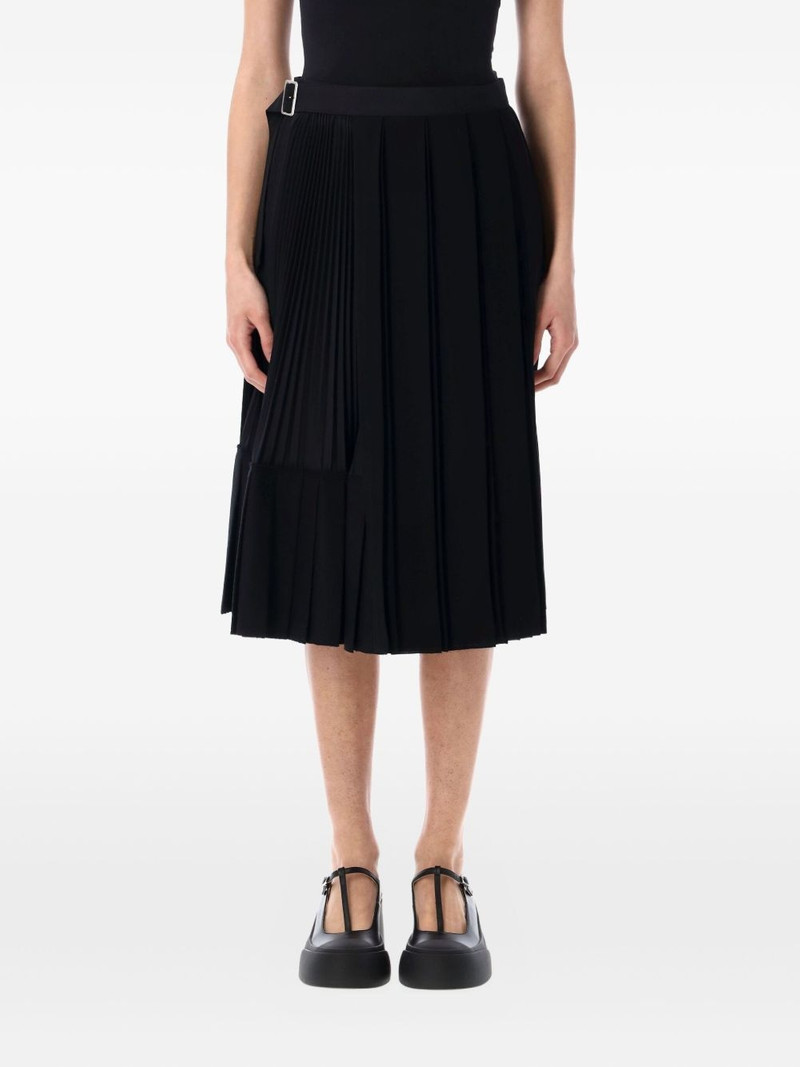 Spliced-Pleated 스커트 1