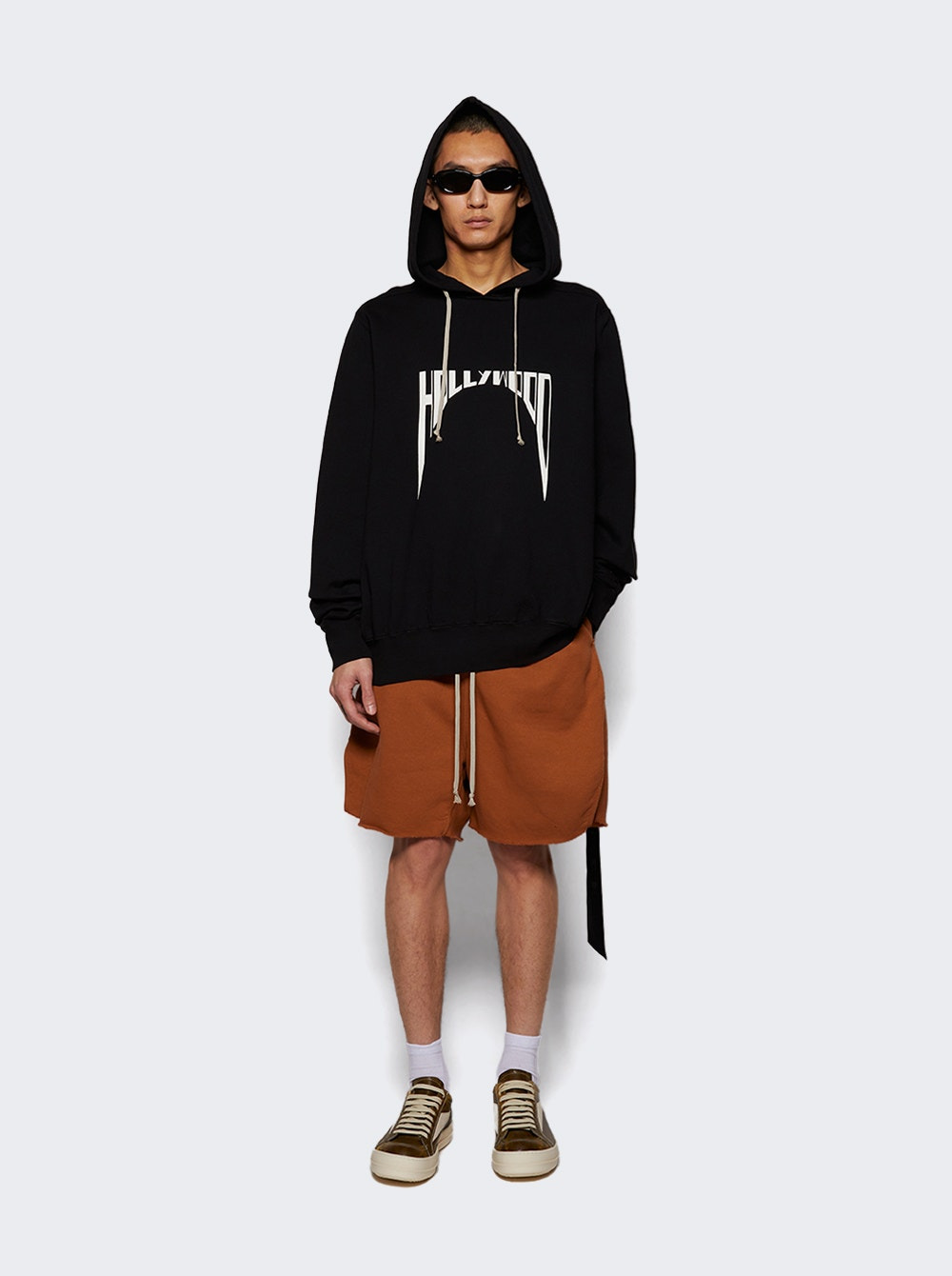 Oversized Hoodie Black And Milk - 5