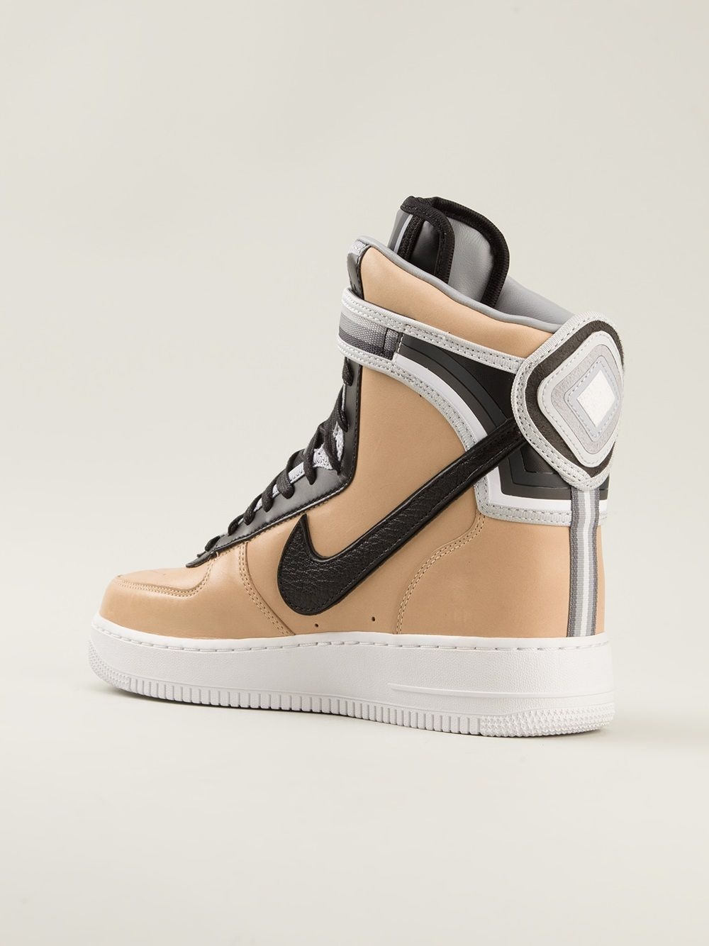 Riccardo Tisci 'Beige Pack Air Force 1' hi-tops - 3