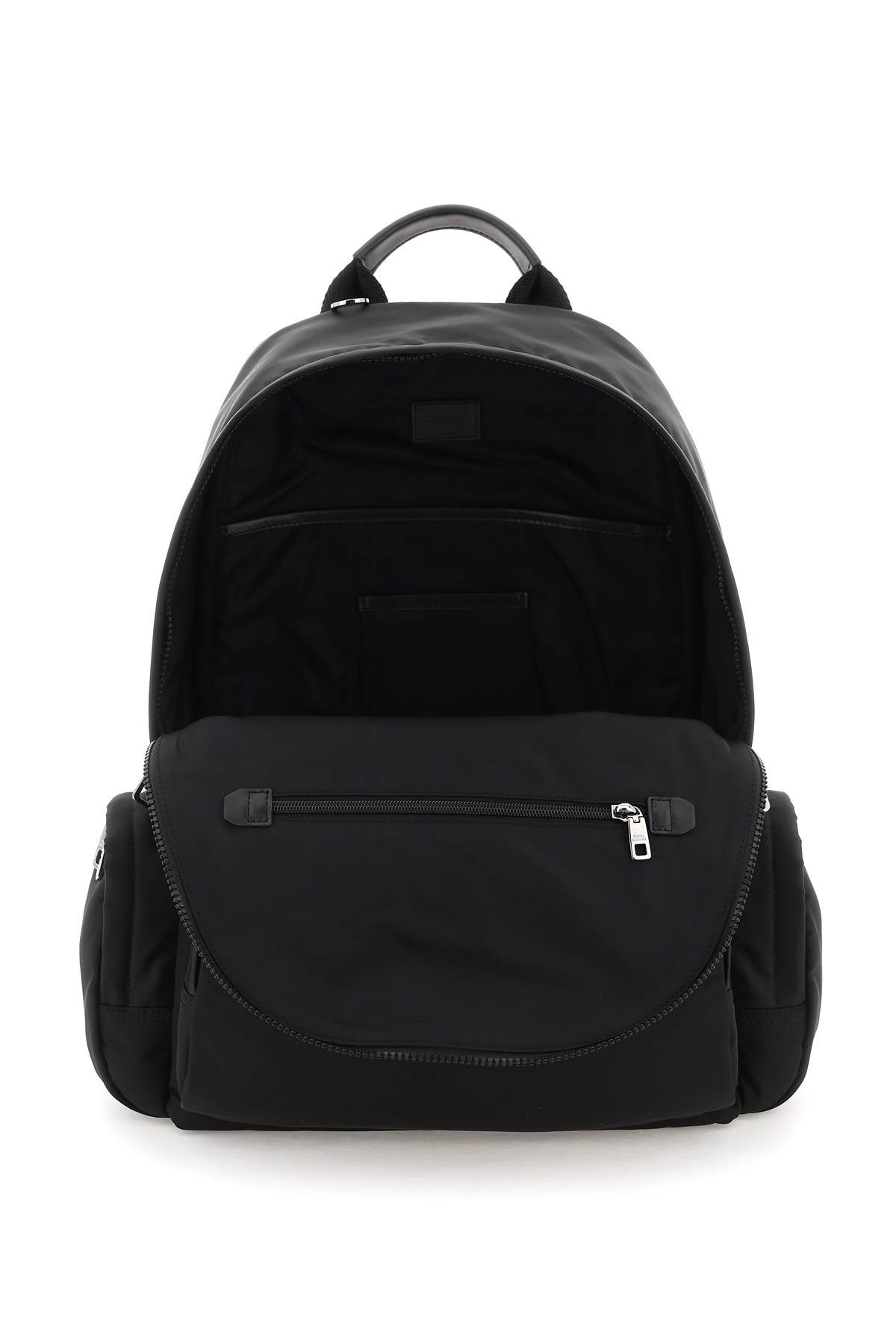 Nylon Backpack With Logo - 4