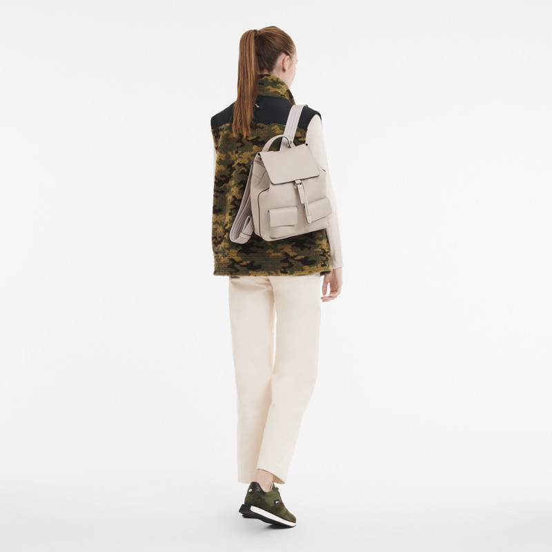Longchamp Longchamp 3D S Backpack Clay - Leather outlook