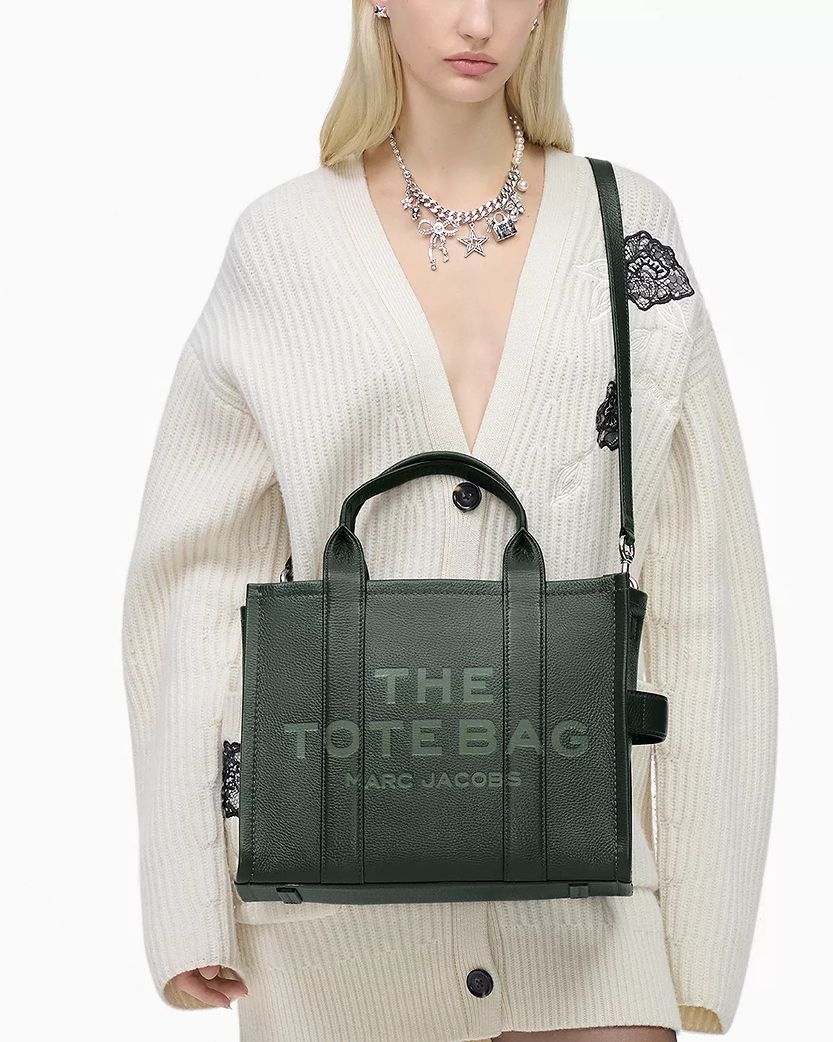 The Leather Medium Tote Bag - 3