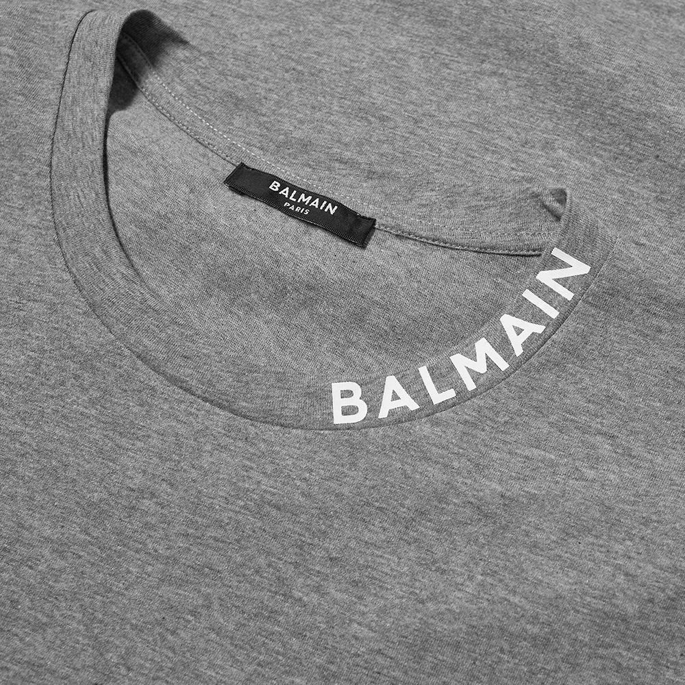 Balmain Collar Logo Tee - 2