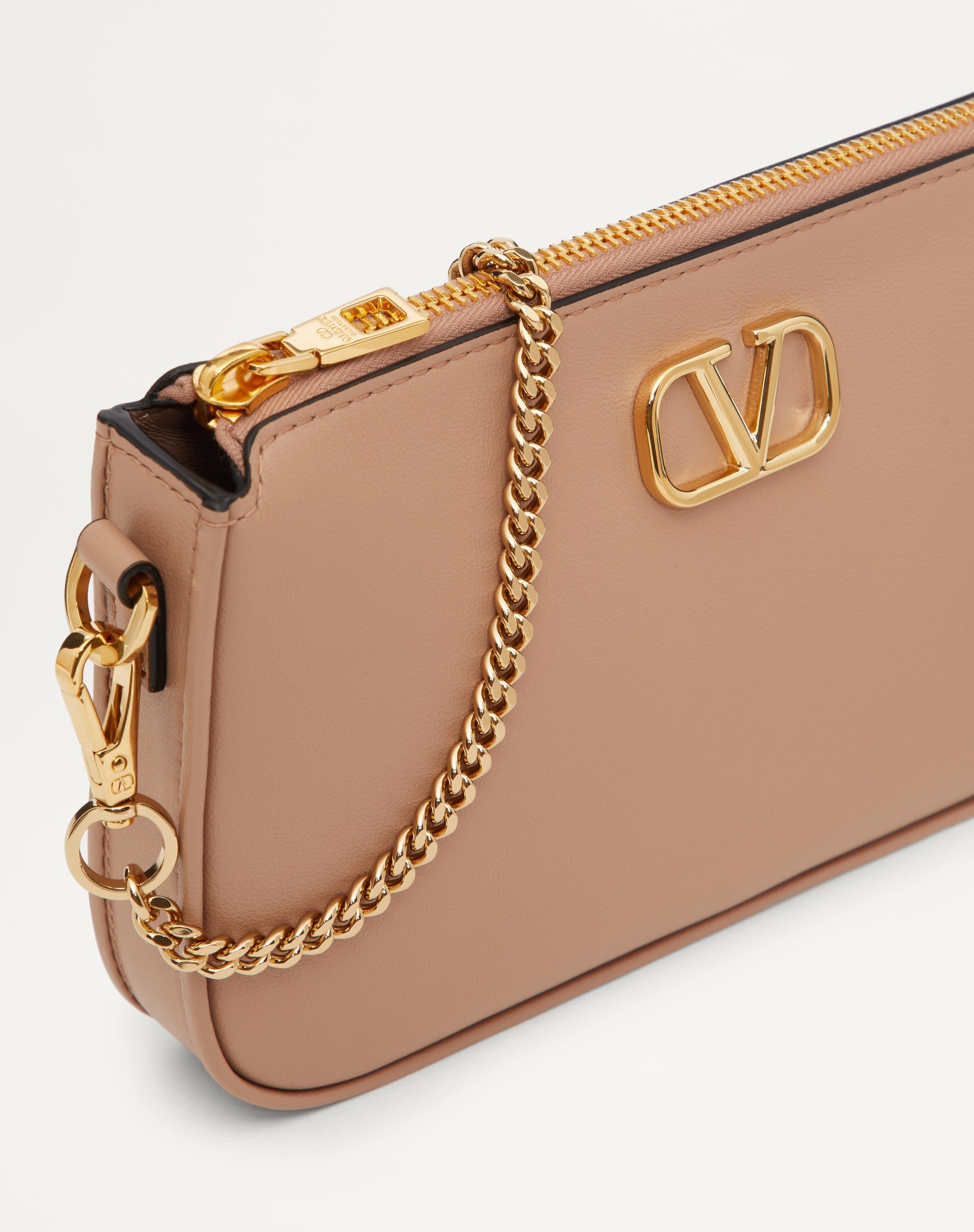MINI VLOGO SIGNATURE CALFSKIN CROSSBODY BAG - 8