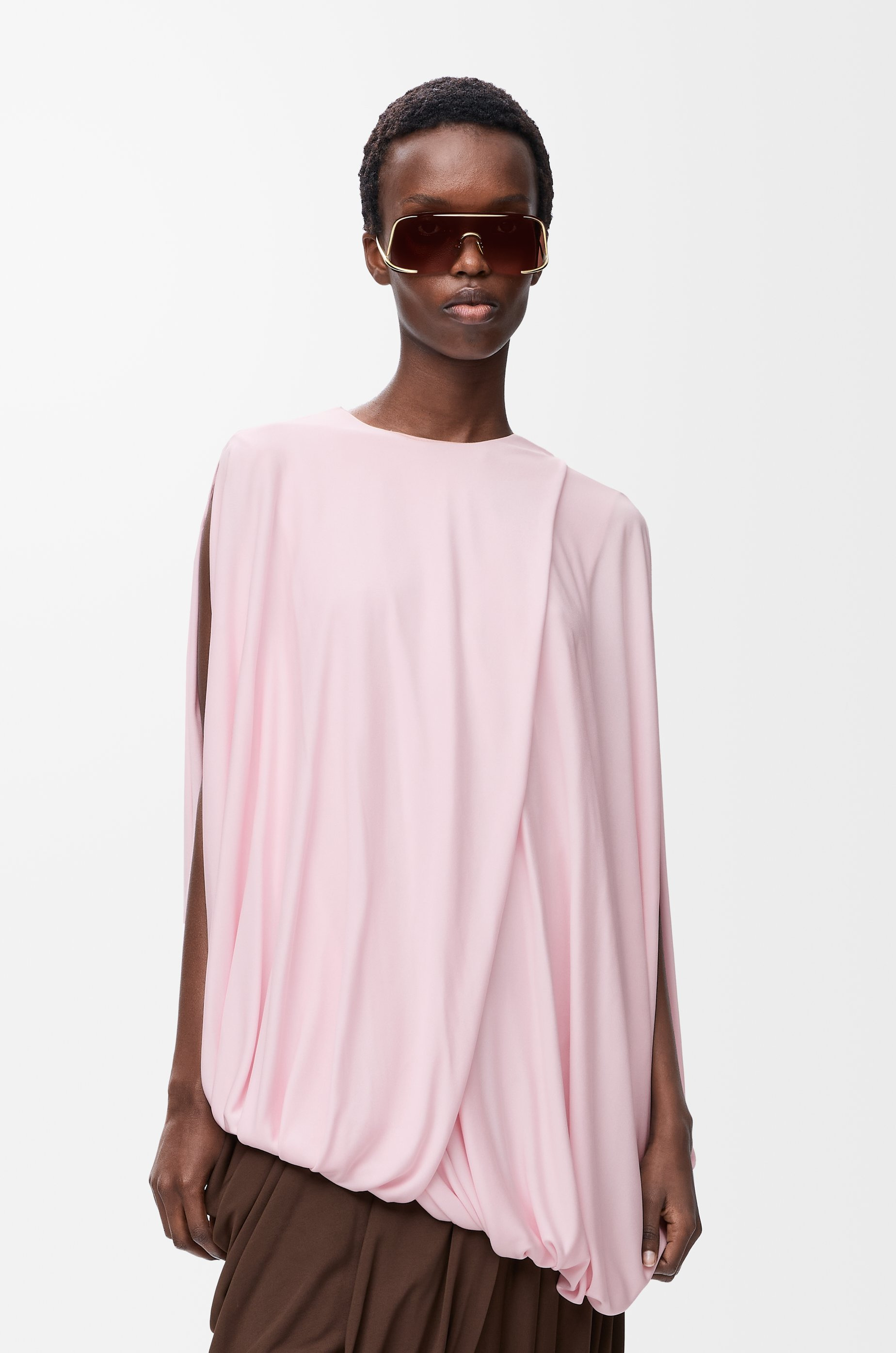 Draped top in viscose - 3