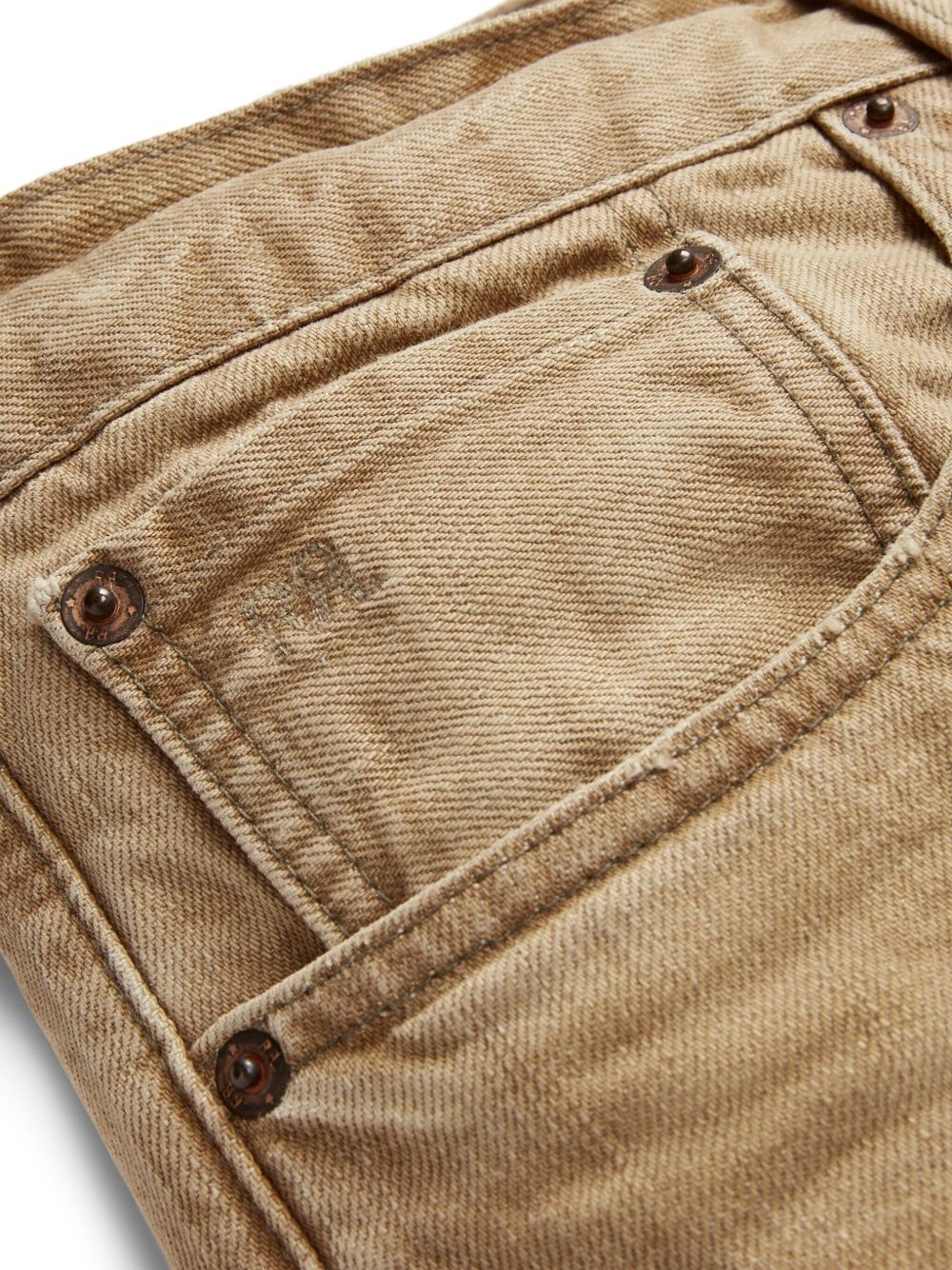 high-waist slim-cut jeans - 4