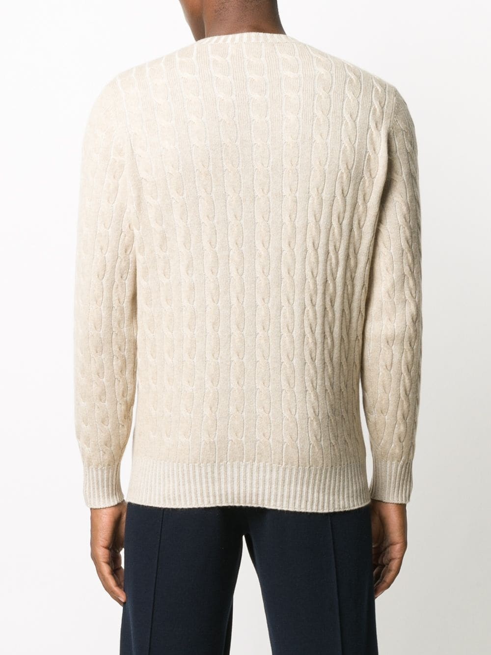 cable knit jumper - 4