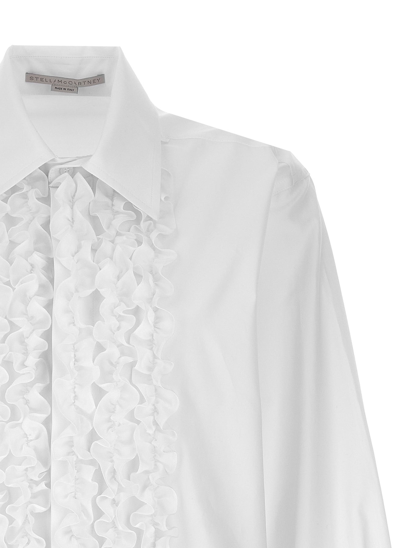 Ruffles Shirt Shirt, Blouse White - 3