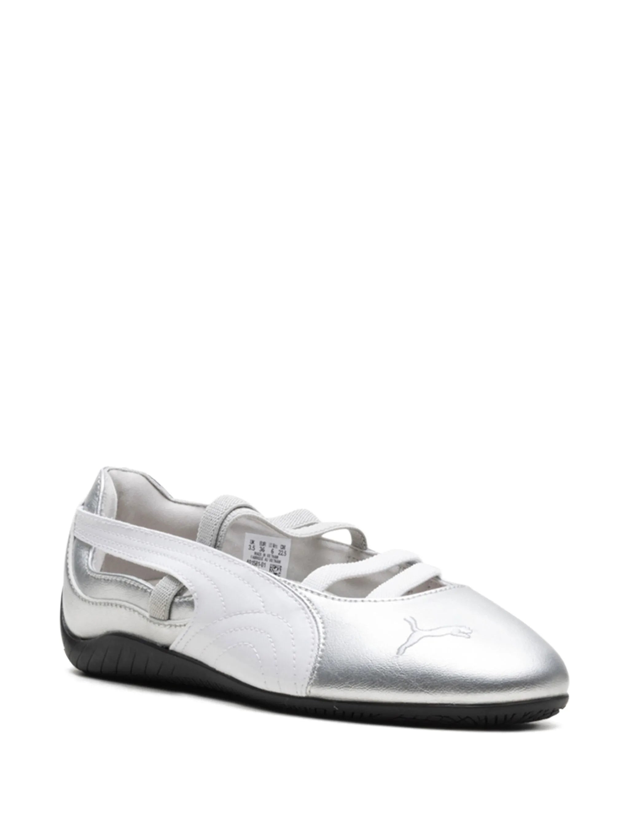 Puma Speedcat &quot;Silver&quot; Ballet Flats - 3