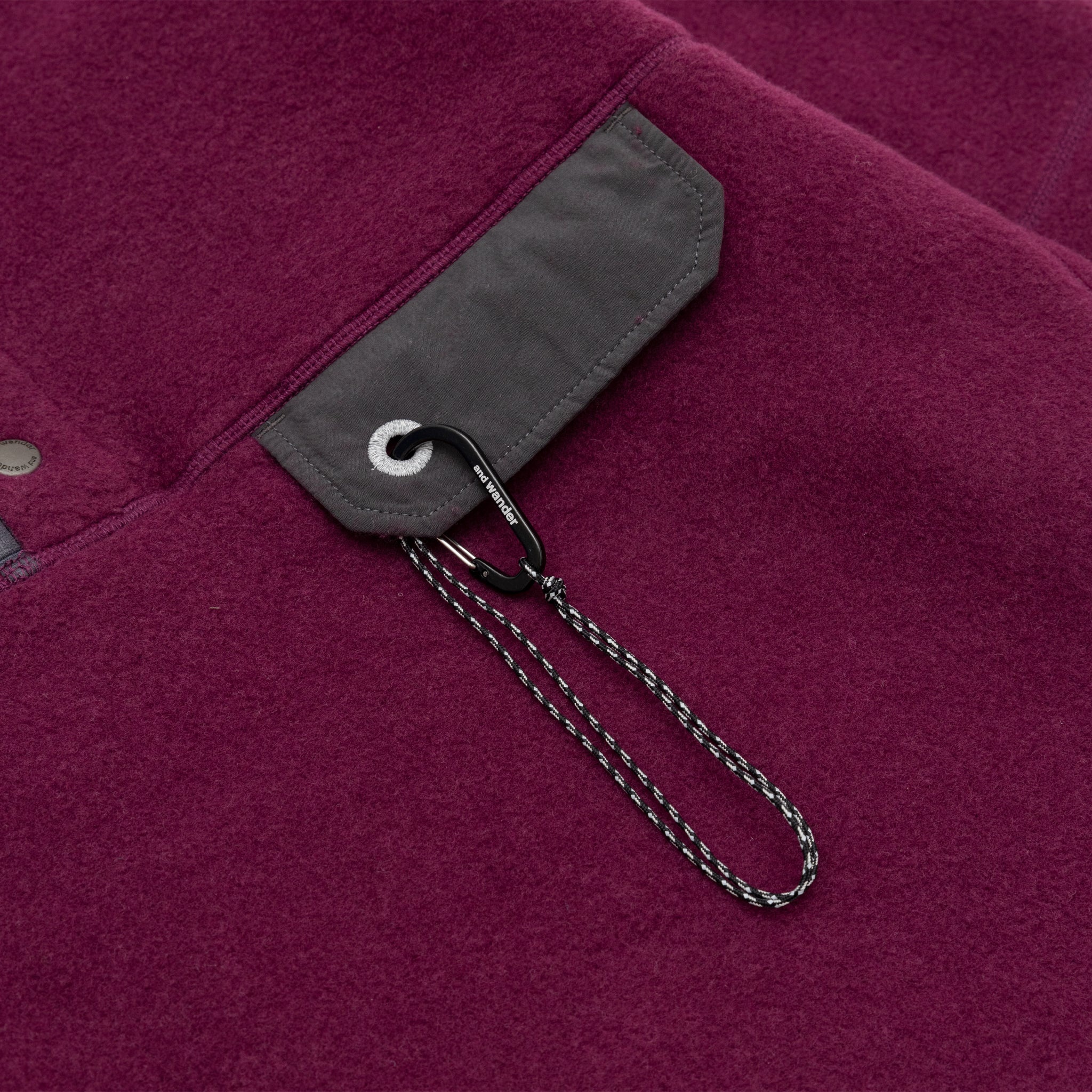 WOOL FLEECE PULLOVER - 3