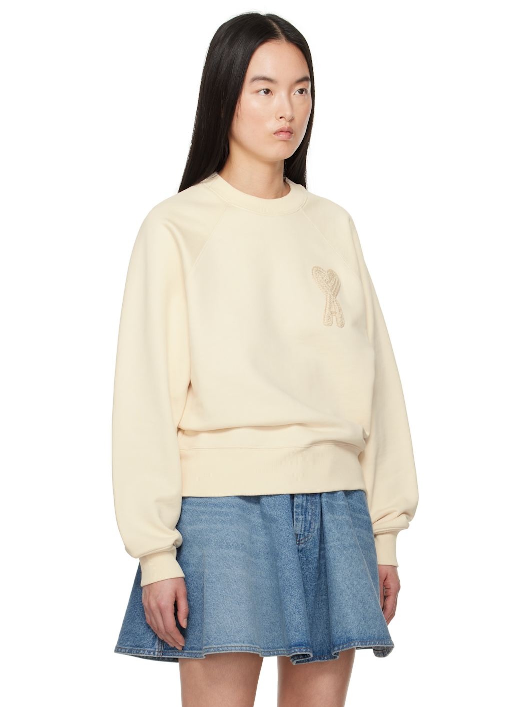 Off-White Ami de Coeur Patch Sweatshirt - 2