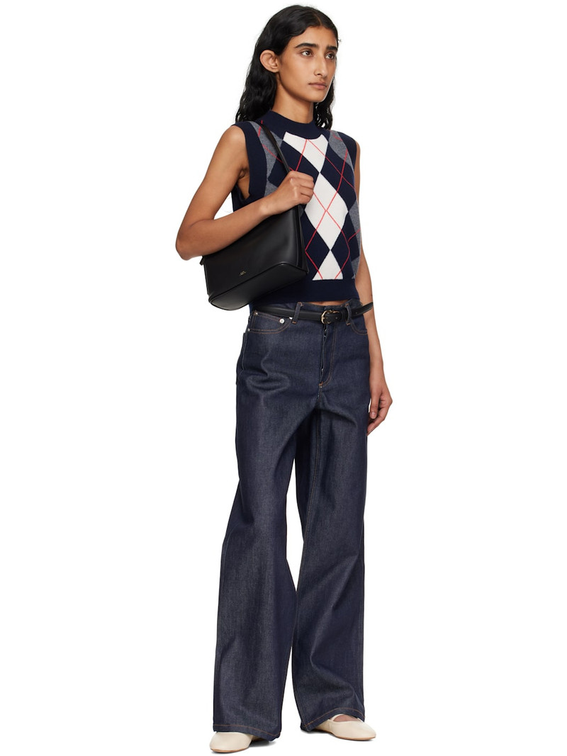 A.P.C. Black Rosette Belt outlook