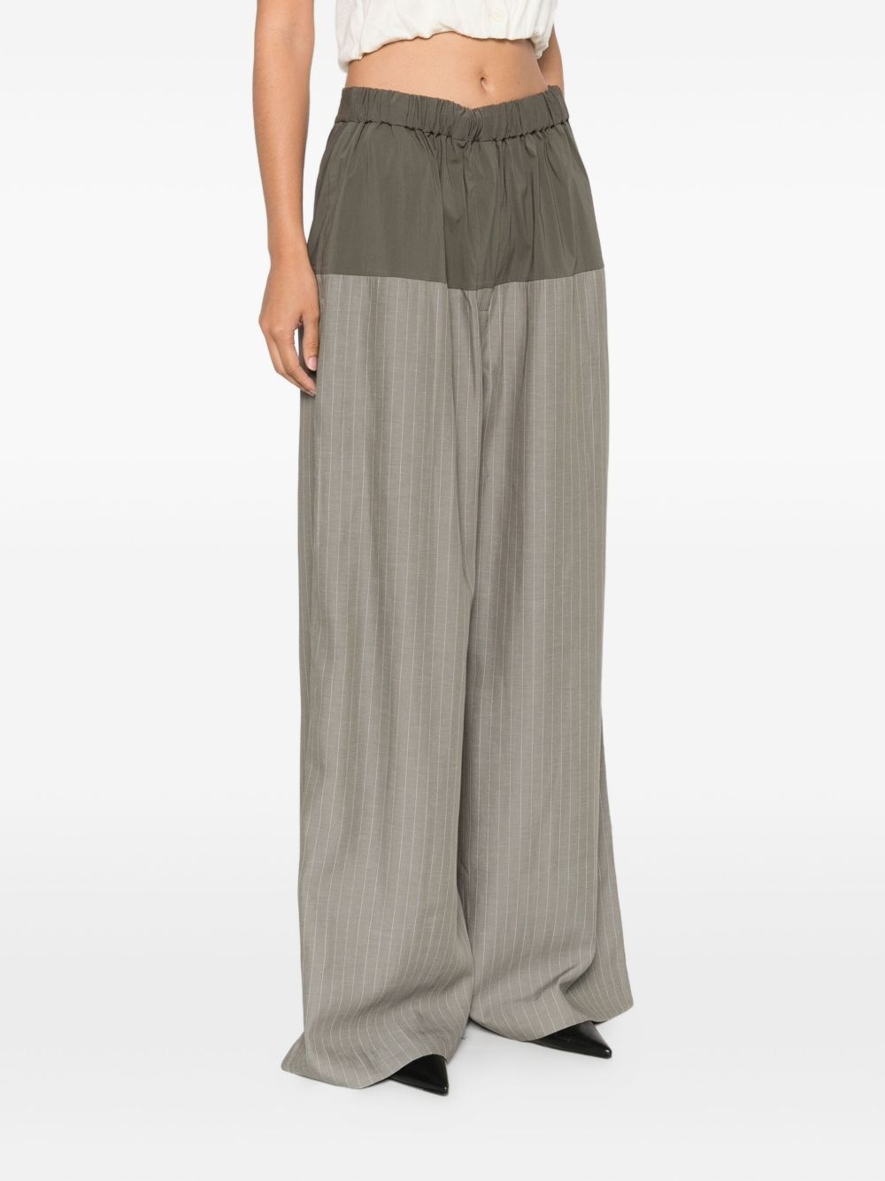 pinstriped trousers - 3