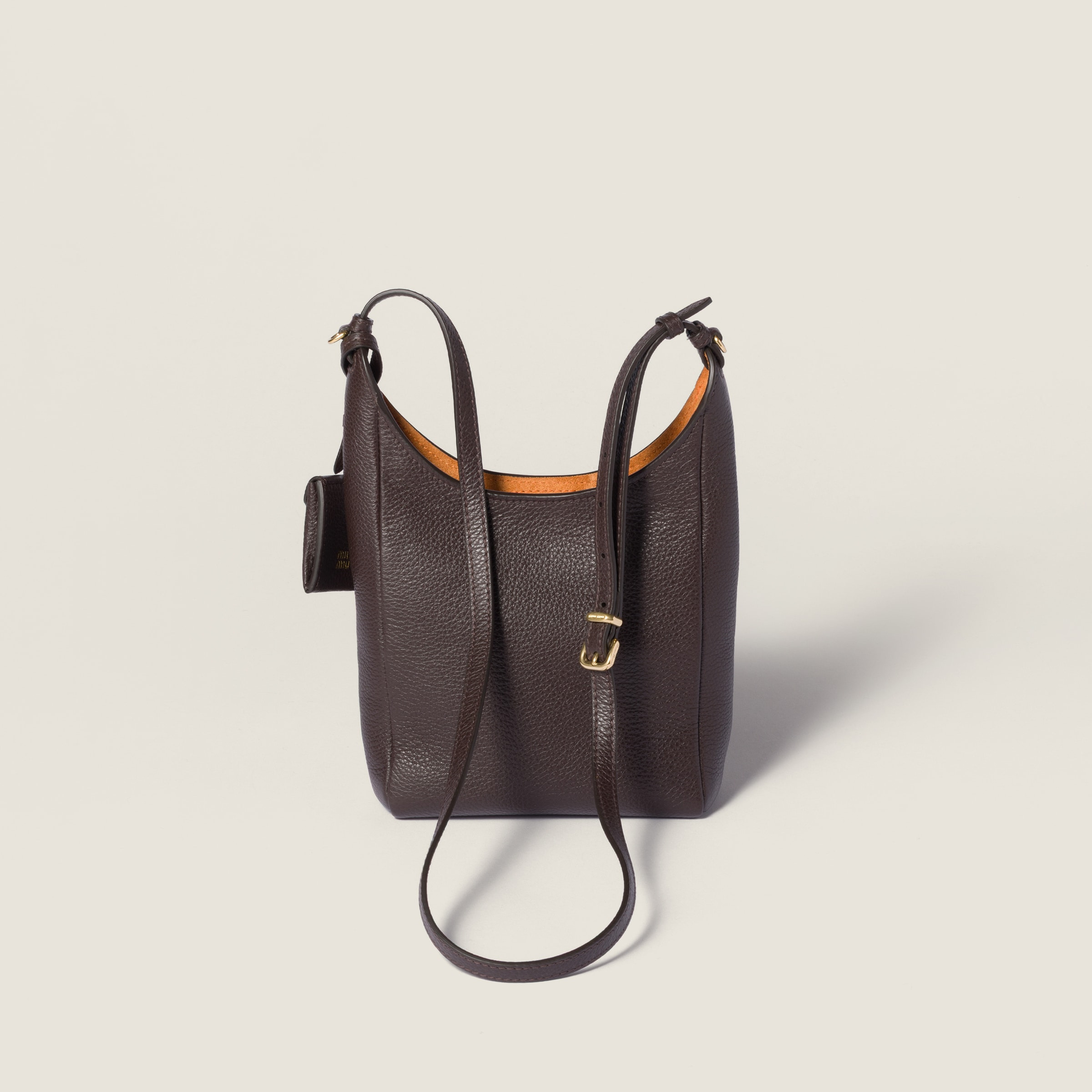 Leather bucket bag - 3