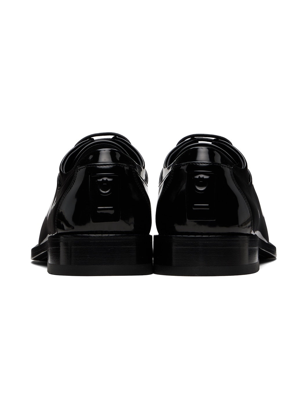 Black Patent Derbys - 2