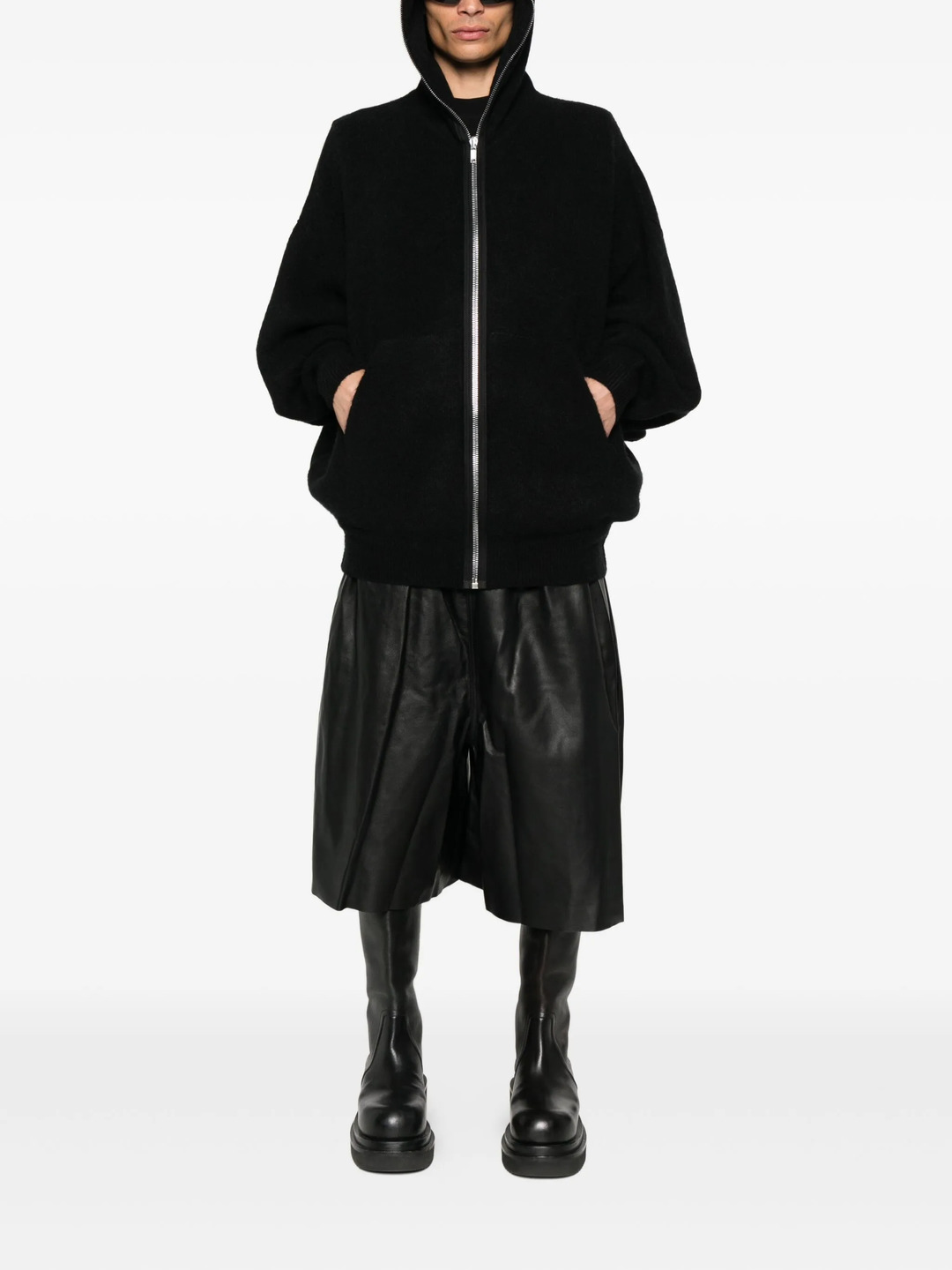 Gimp Hoodie Alpaca Knit - 2