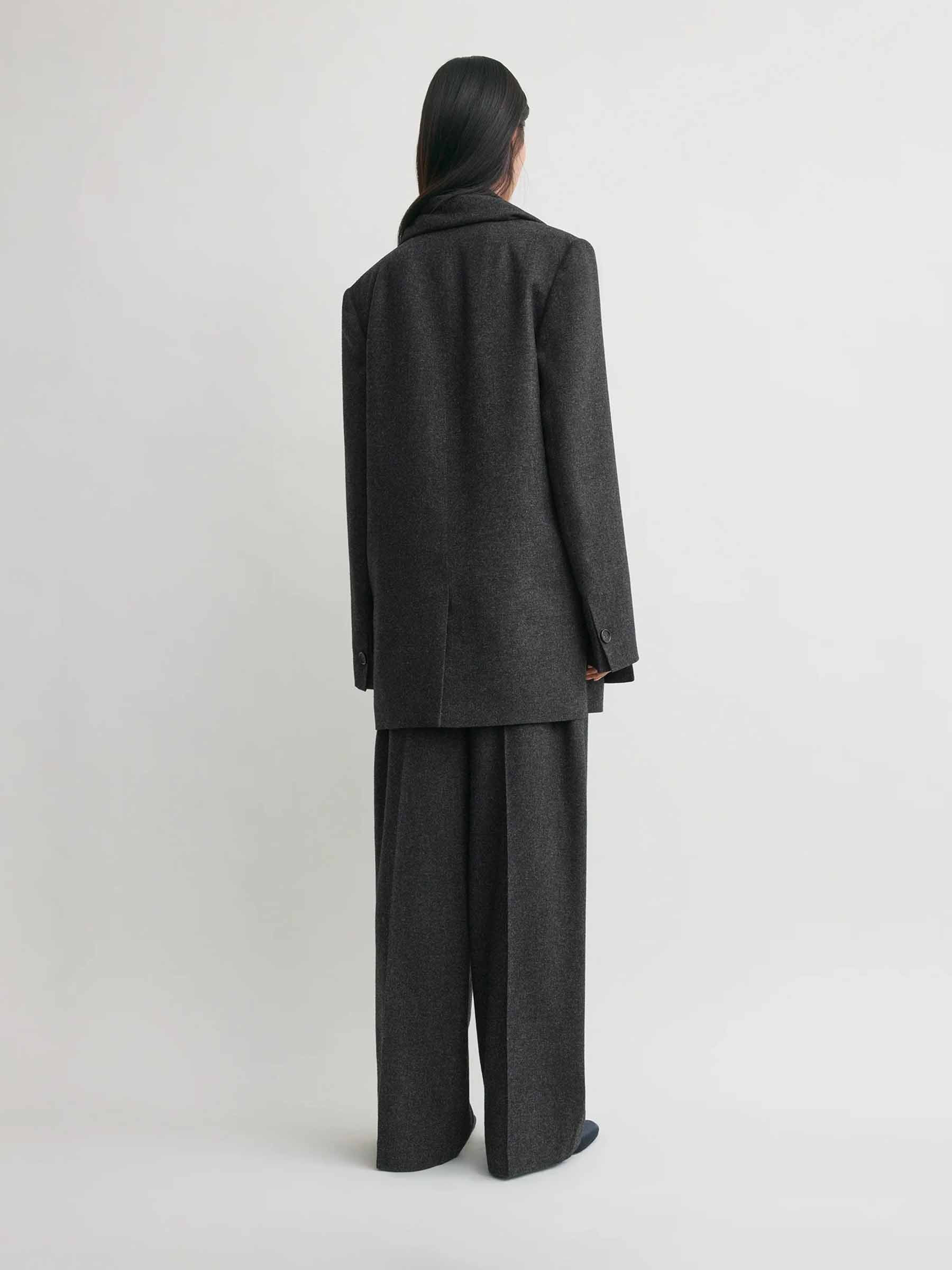 STRAIGHT BLAZER SCARF - 3