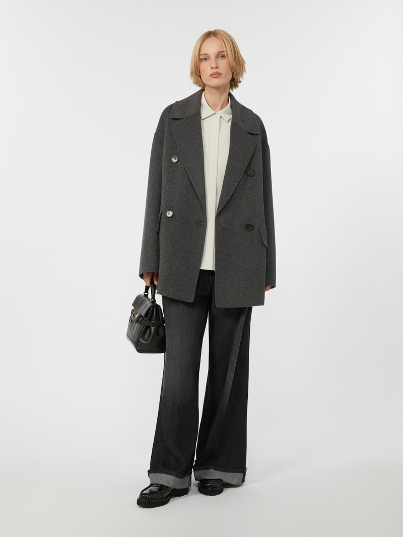 'S Max Mara ORNELLA Wool drap double-breasted jacket outlook