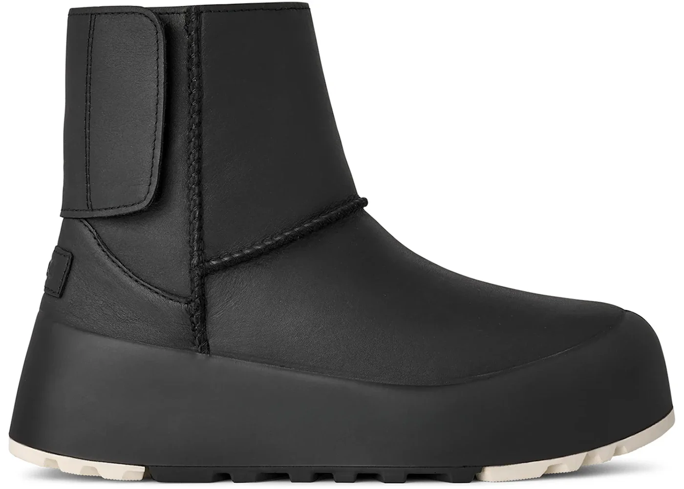 UGG Classic StreetScape Leather Boot Black Jasmine (Women's) - 1