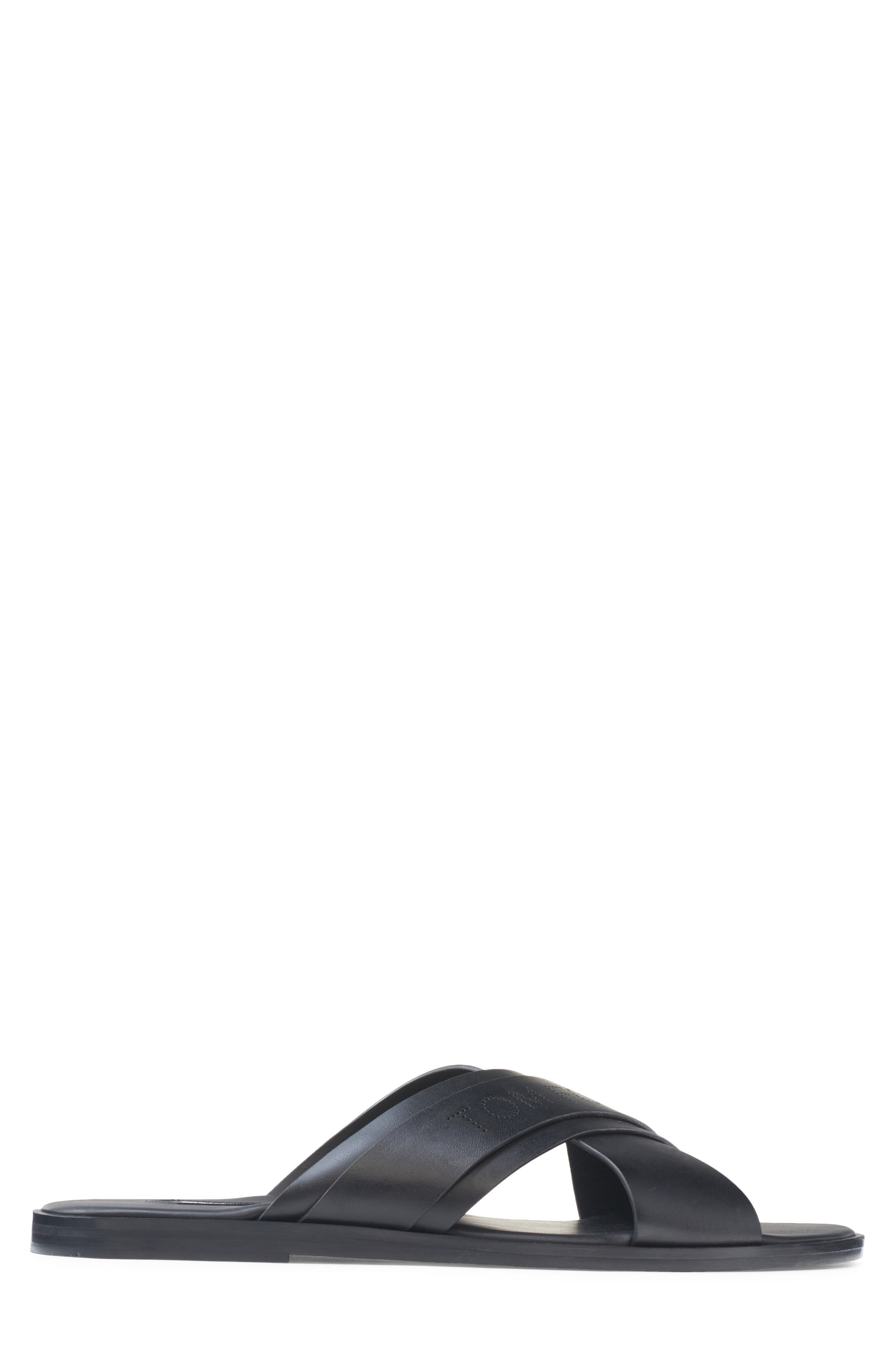 TOM FORD Preston Leather Slide Sandal in Black at Nordstrom - 3